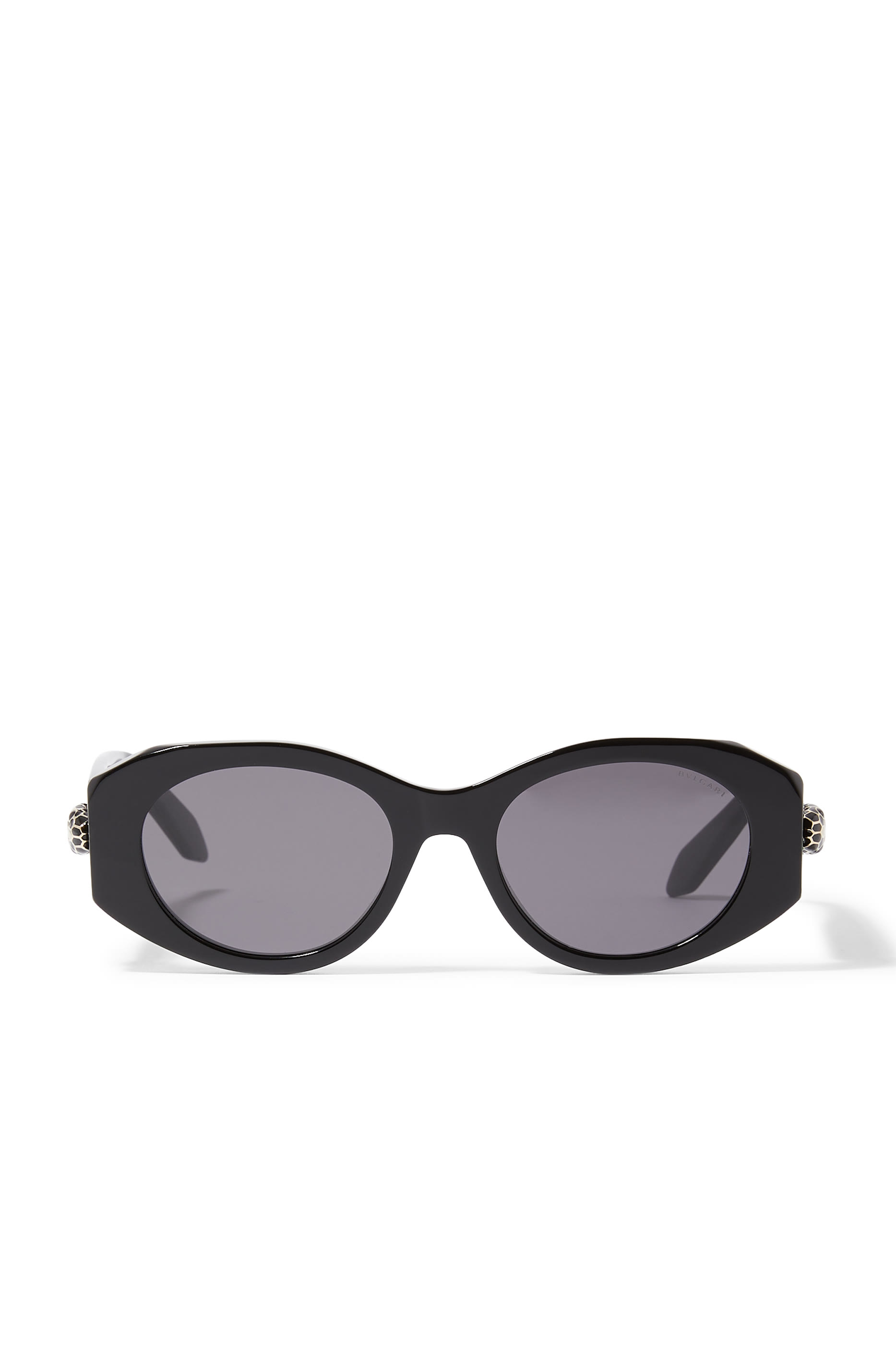 Serpenti Oval Frame Sunglasses
