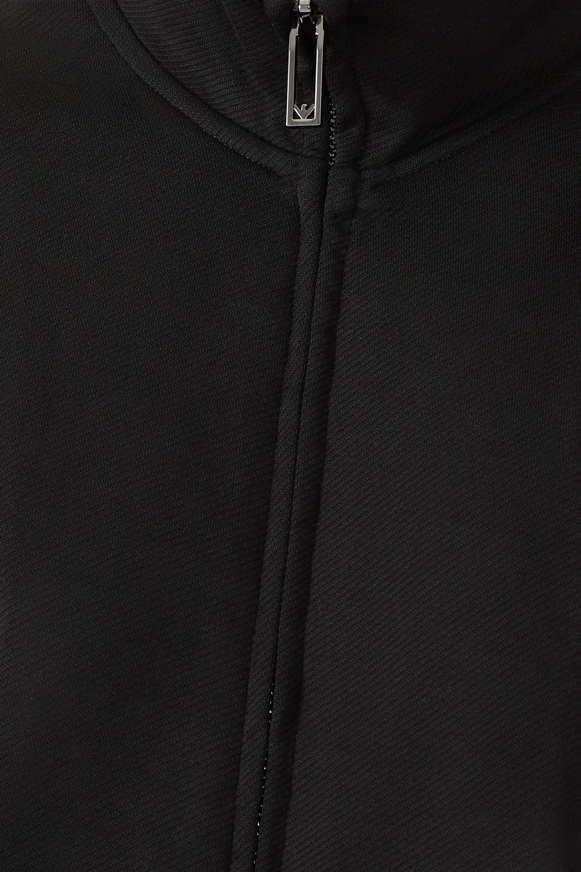 Zip-Up Jersey Sweatshirt