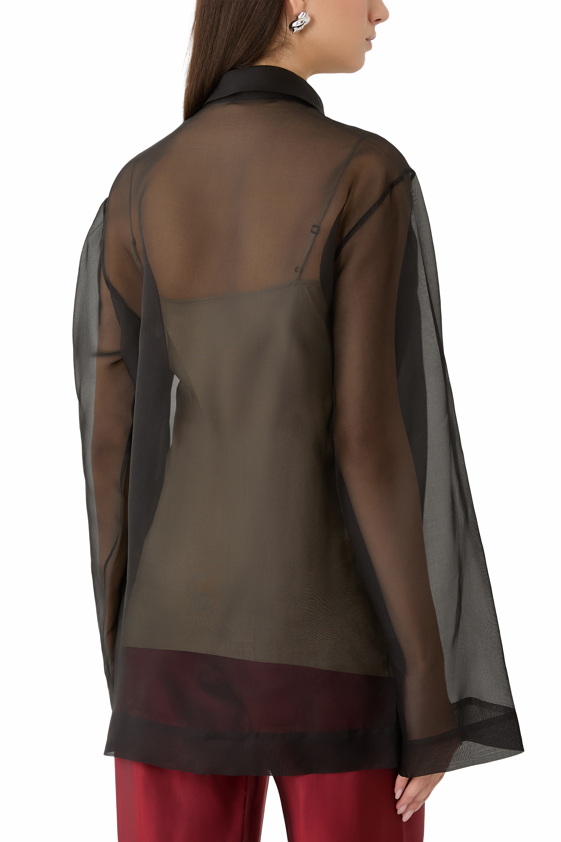 Lisse Button-Up Shirt