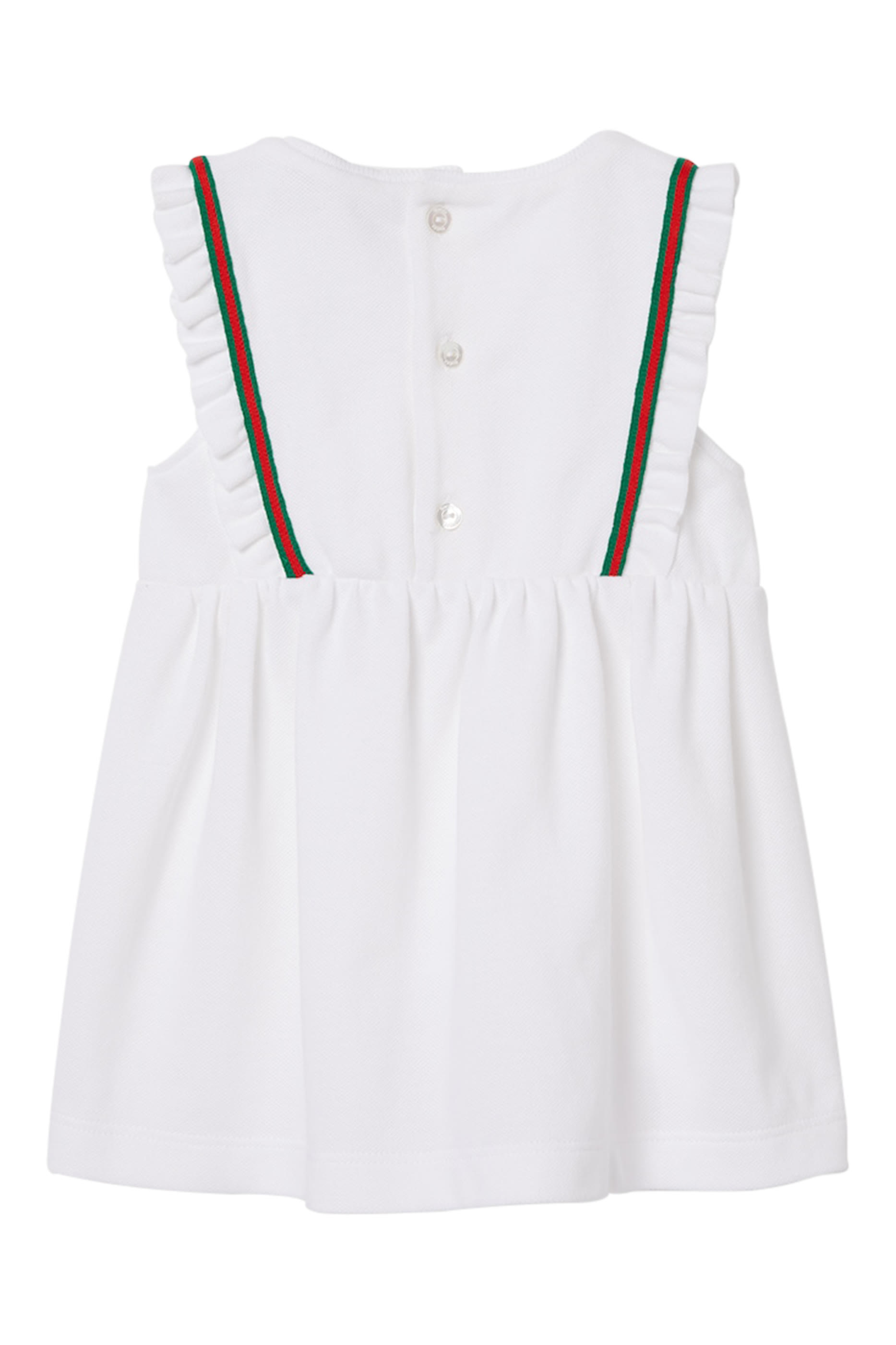 Kids Cotton Dress with Web