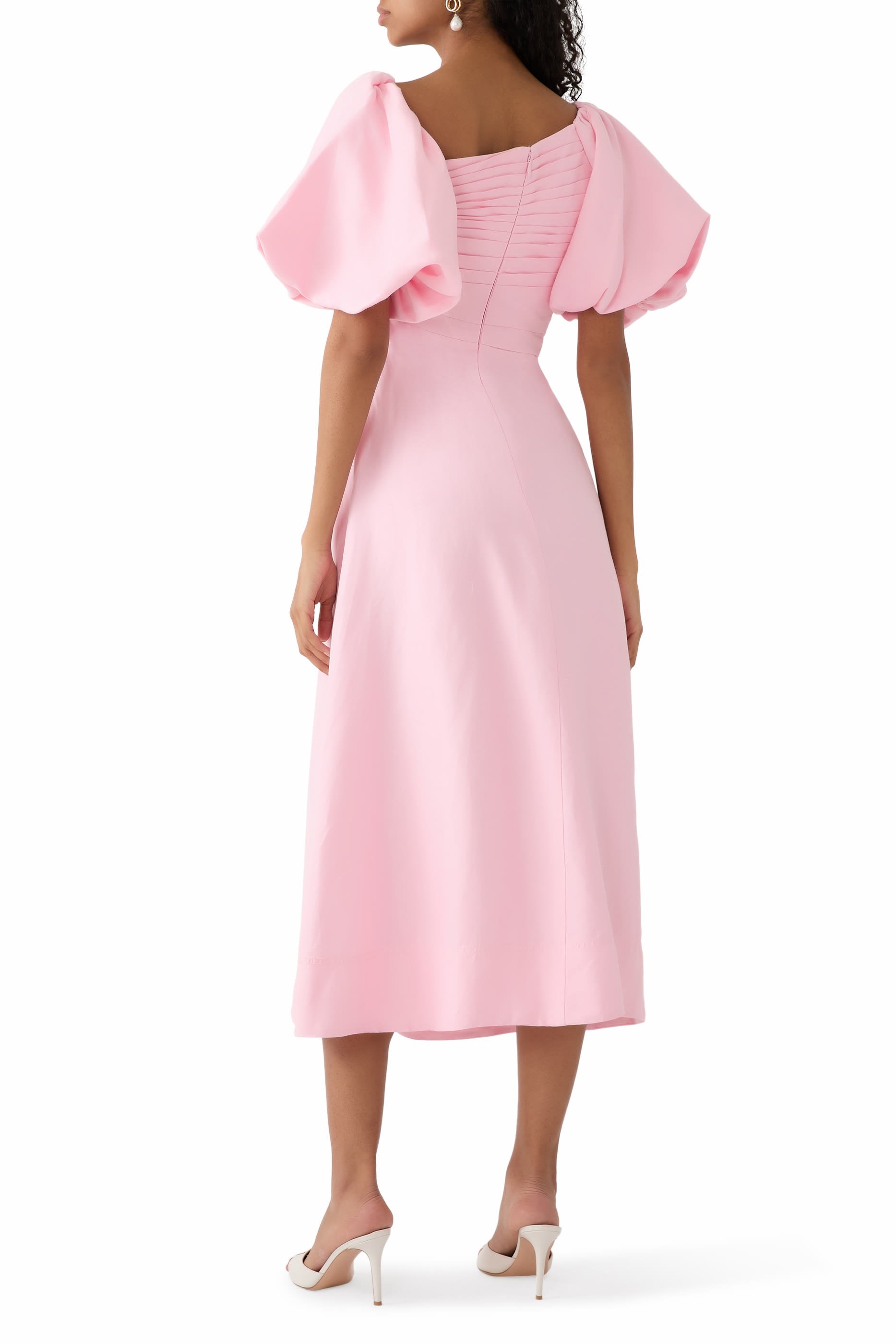 Cadence Ruched Midi Dress