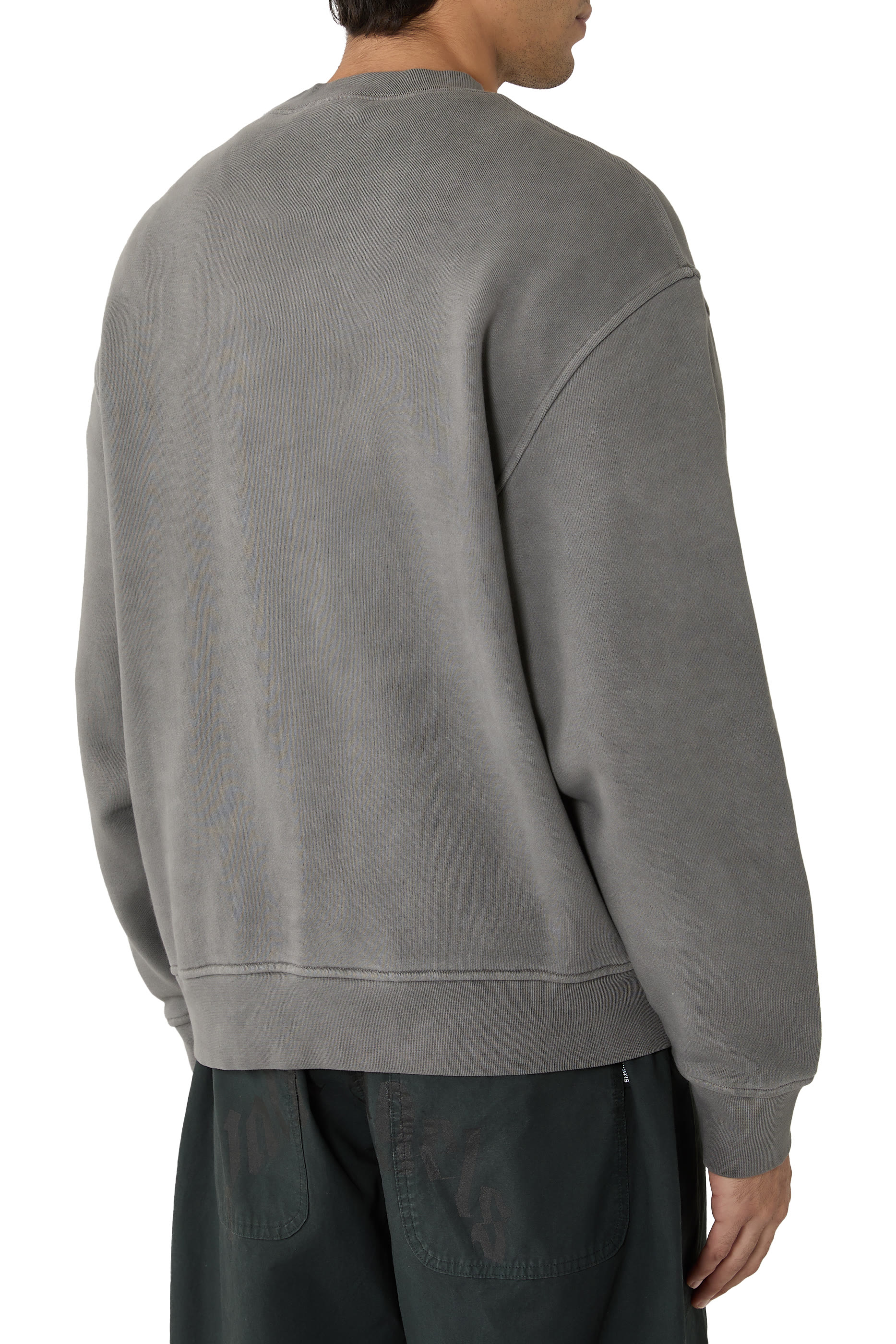 Neck Logo Crewneck Sweatshirt