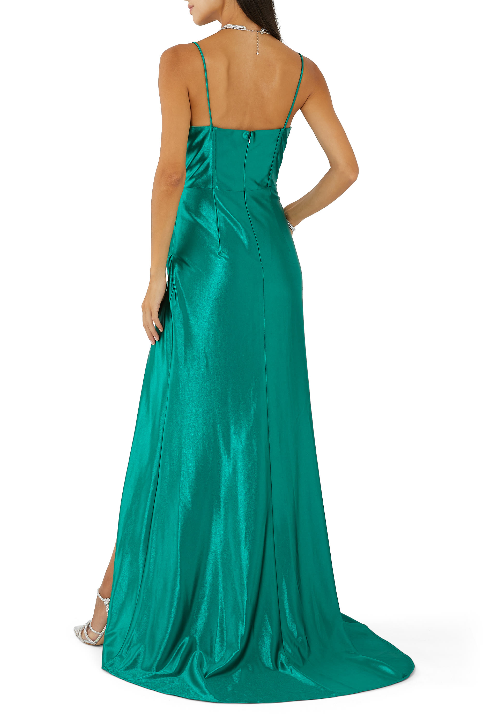 Sleeveless Corset Gown
