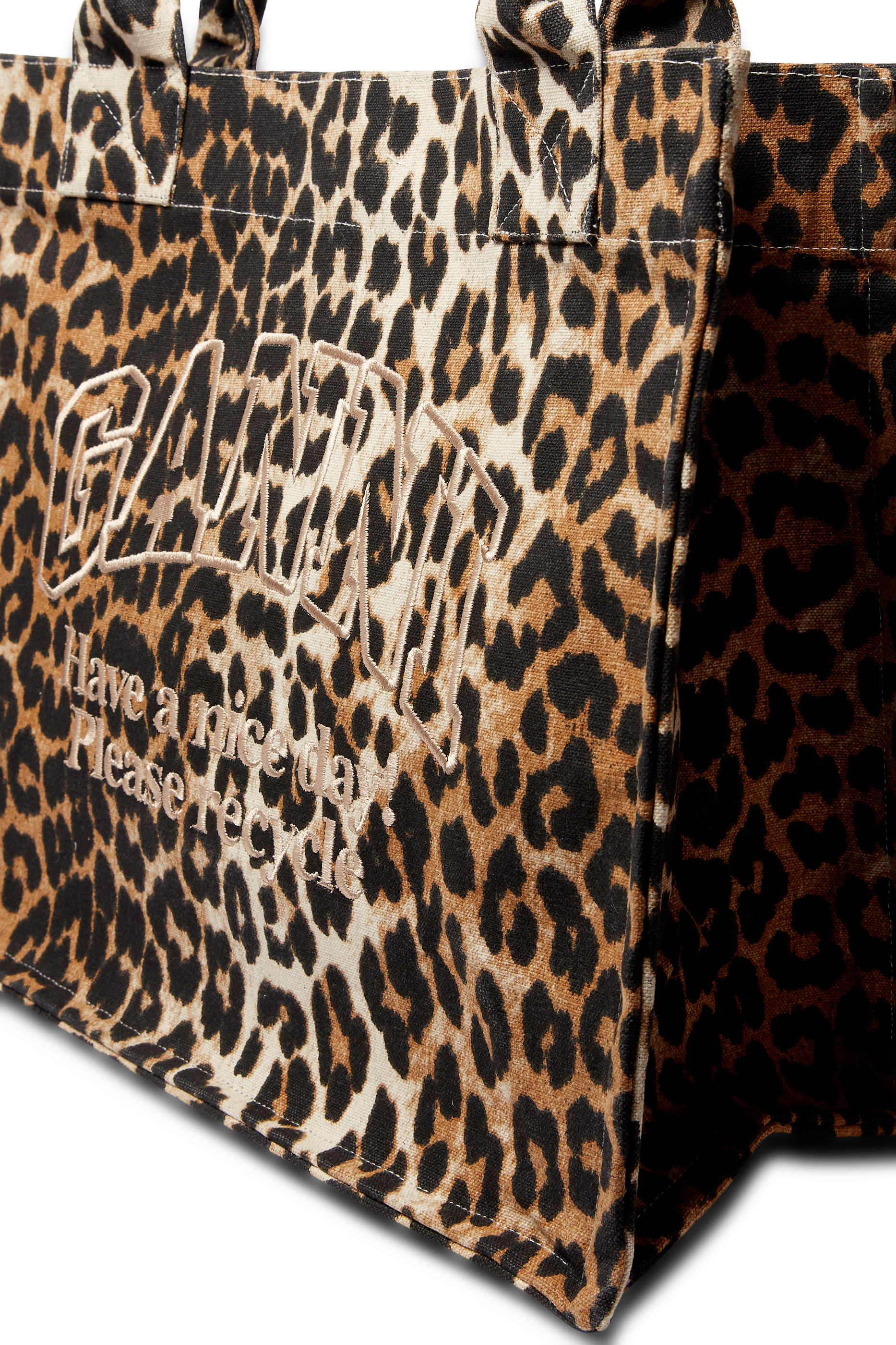 Leopard-Print Tote Bag