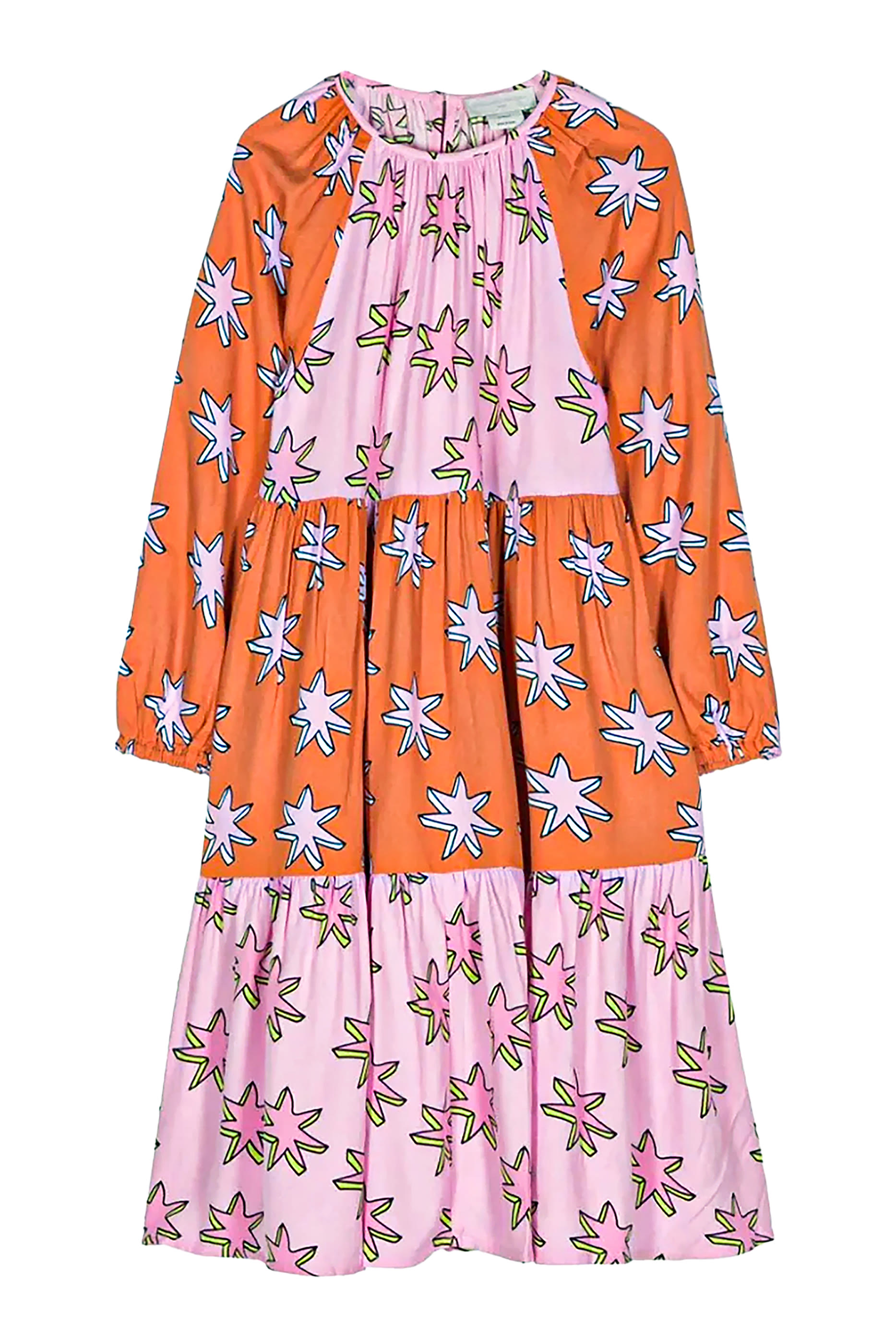 Kids Bright Star Pleated Dress