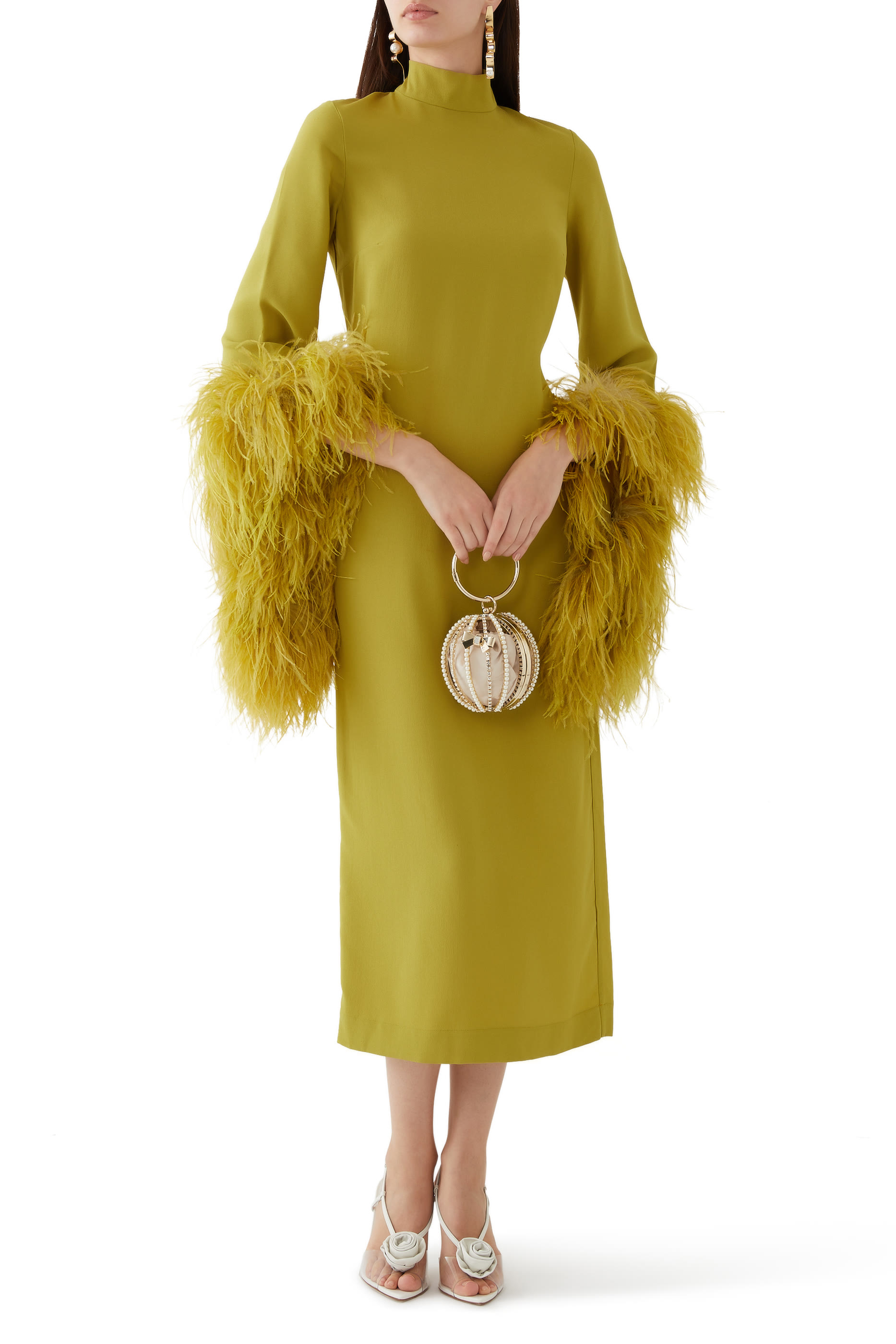 Del Rio Dress in Citron