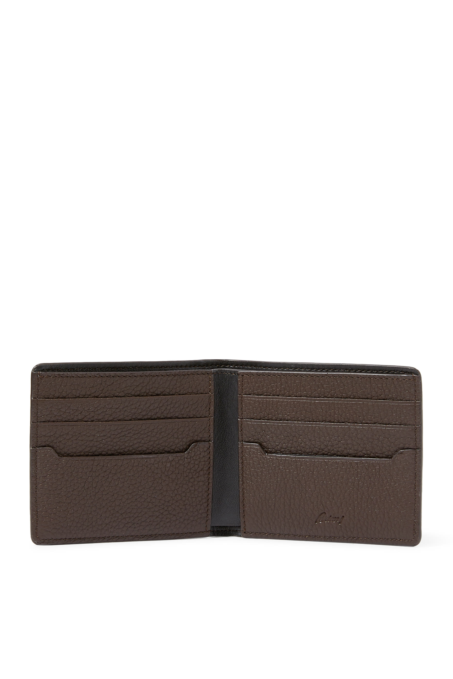 Grained Leather Wallet