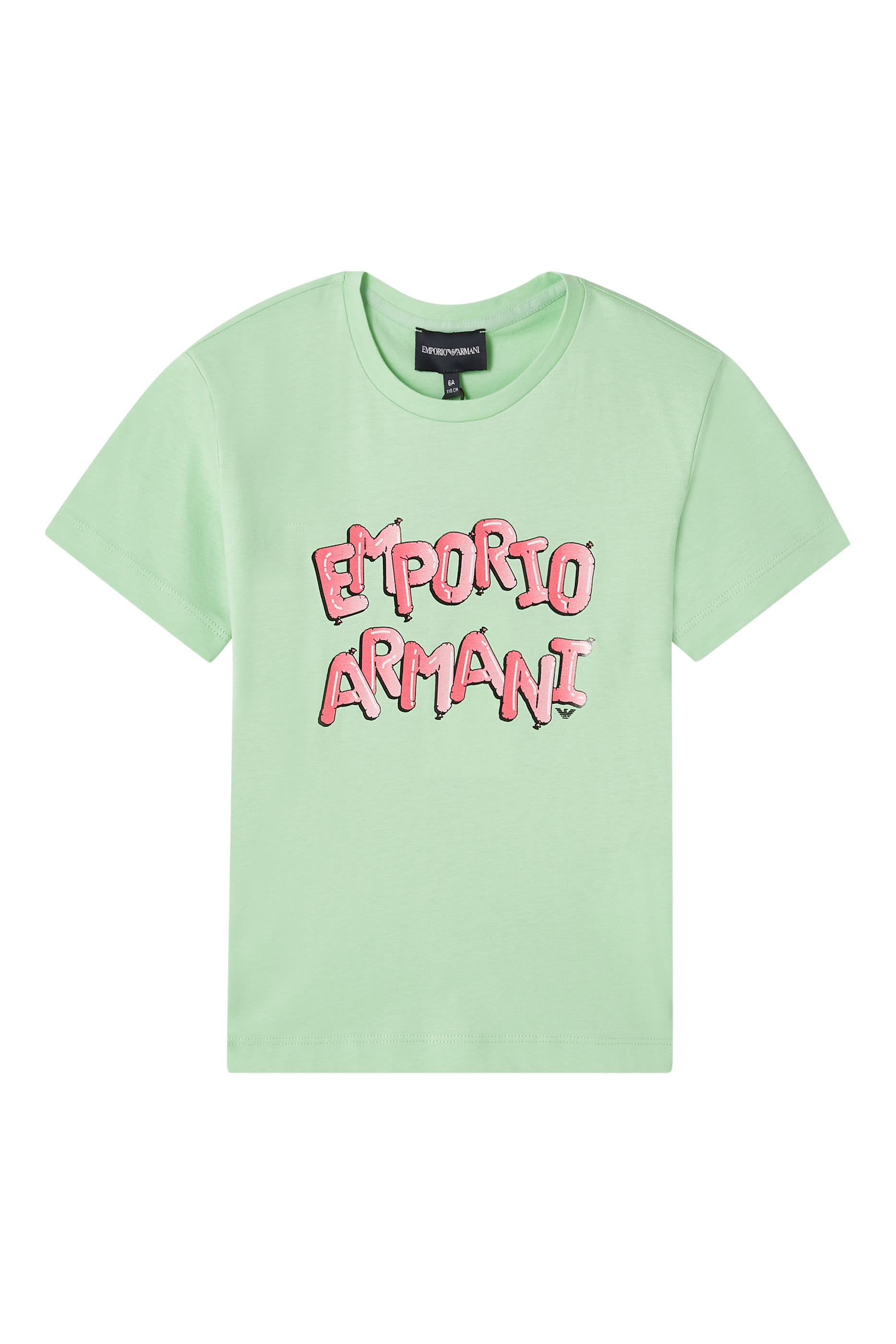 Kids Logo Cotton T-Shirt