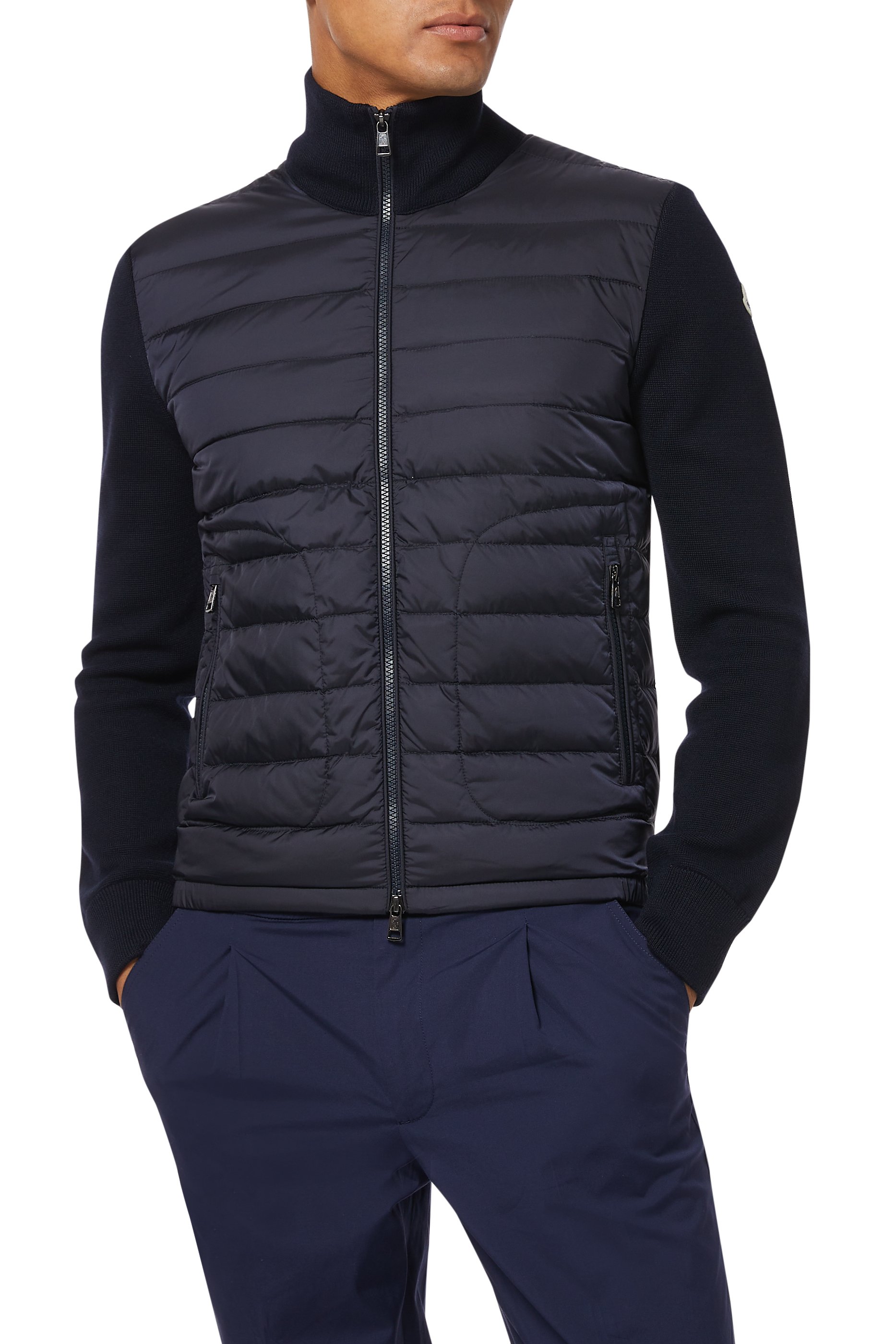 Buy Moncler Quilted Knit Cardigan for Mens | Bloomingdale's UAE