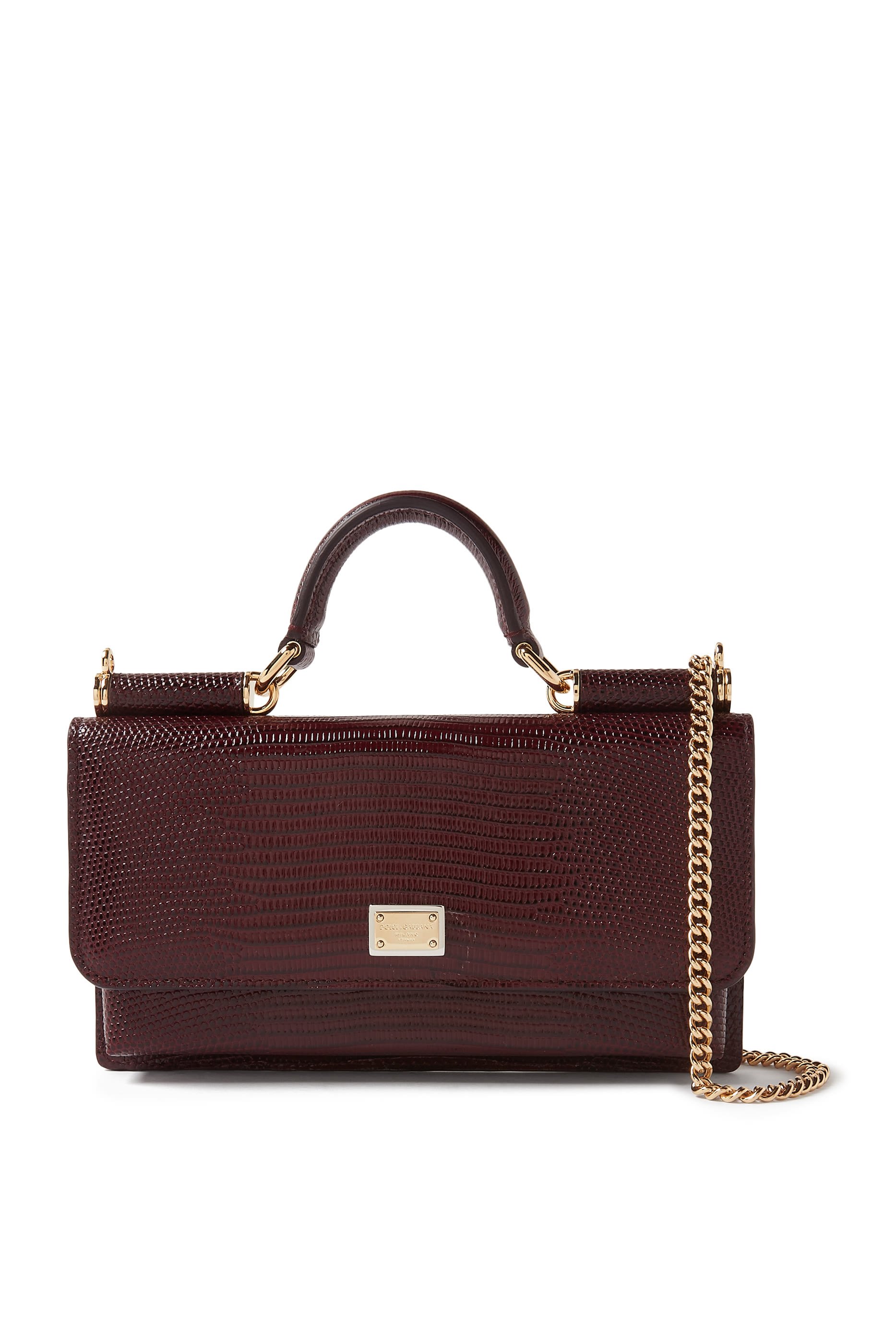 Iguana-Print Mini Bag