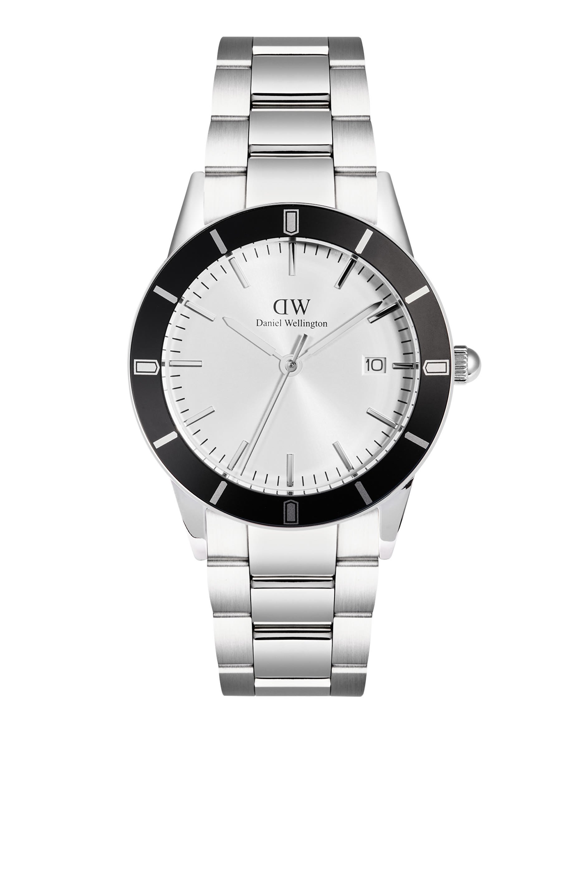 Iconic Paradigma Link Black Bezel Watch