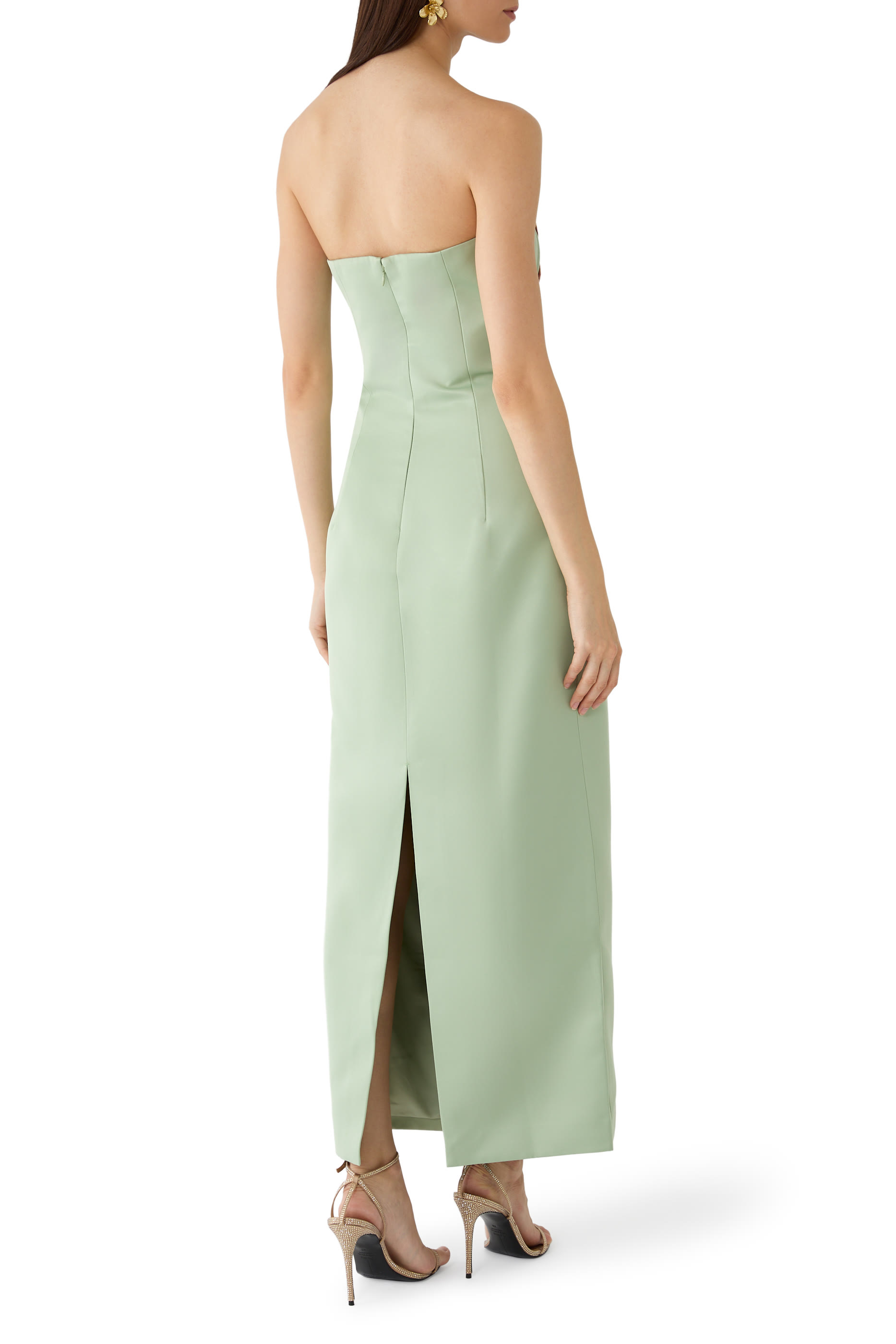 Marilyn Cutout Bustier Maxi Dress