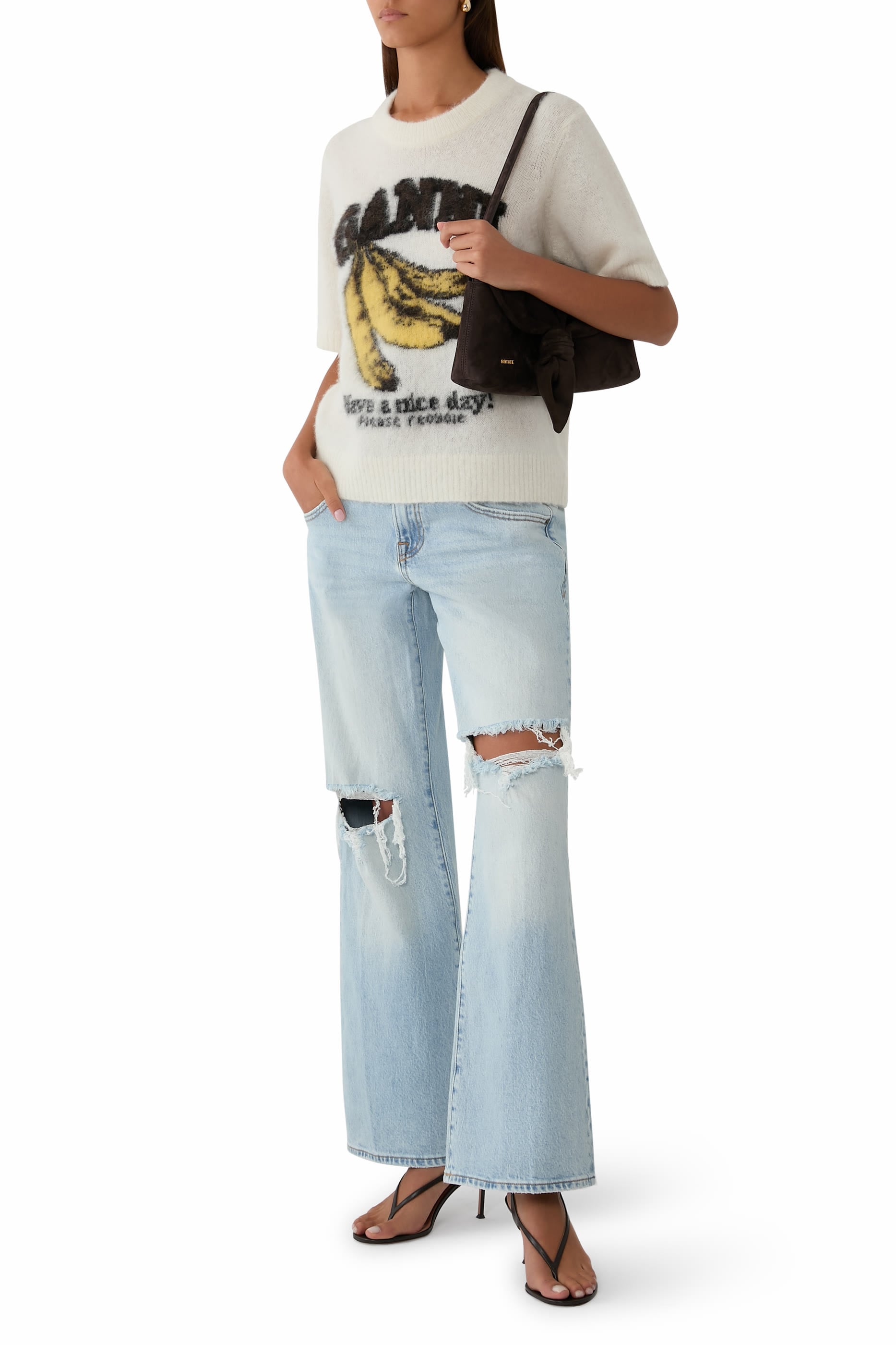 Brushed Alpaca Graphic T-Shirt