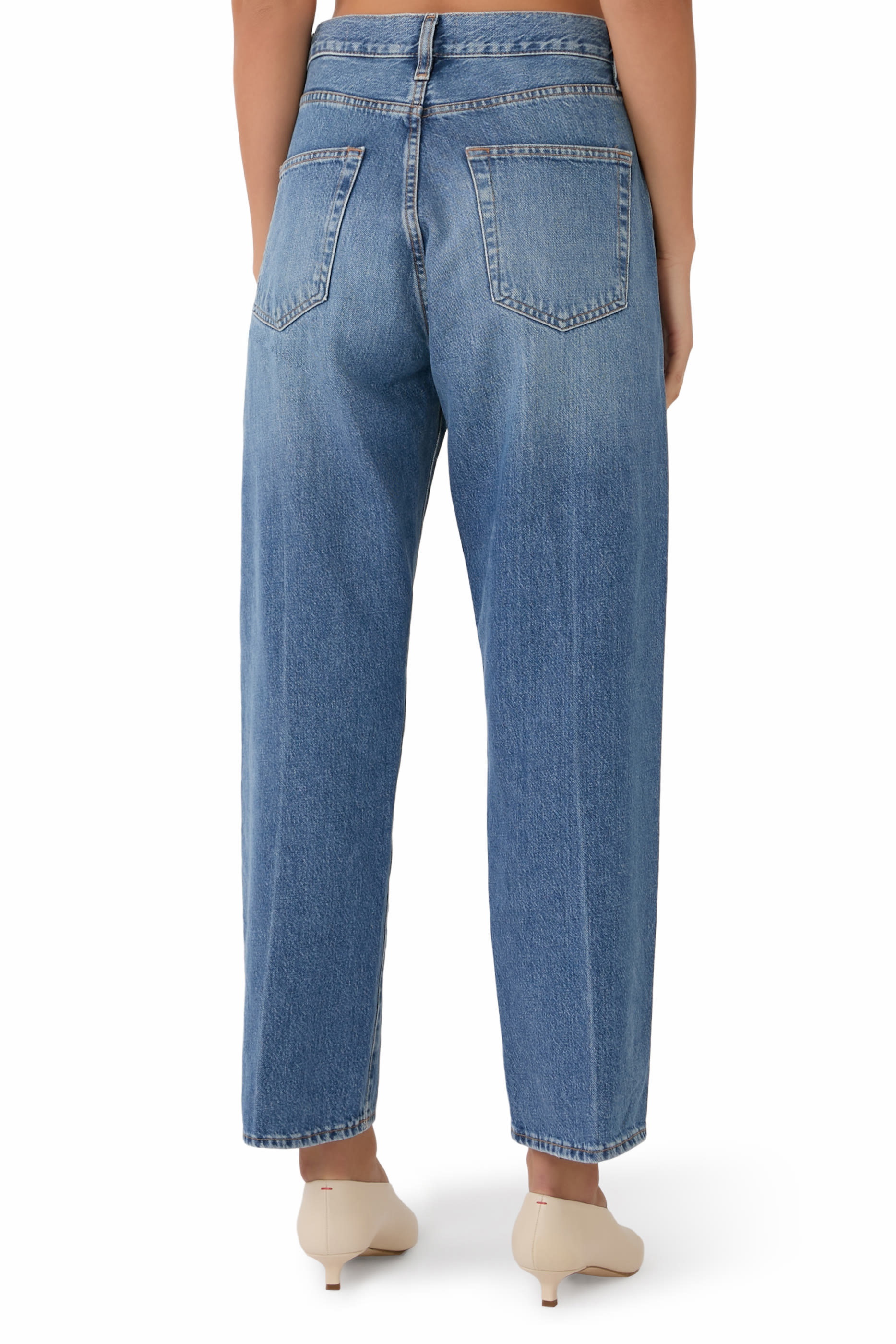 The Vertical Crop Jeans