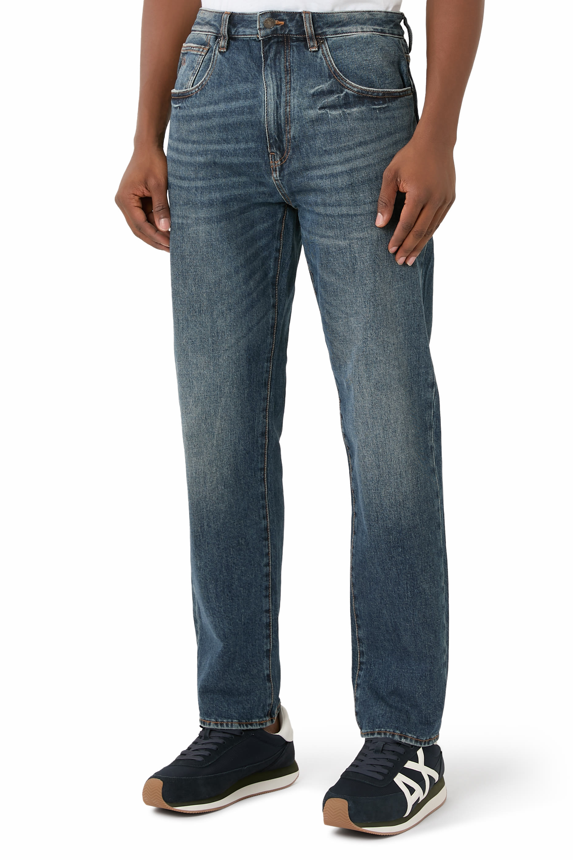 5-Pocket Denim Slim Pants