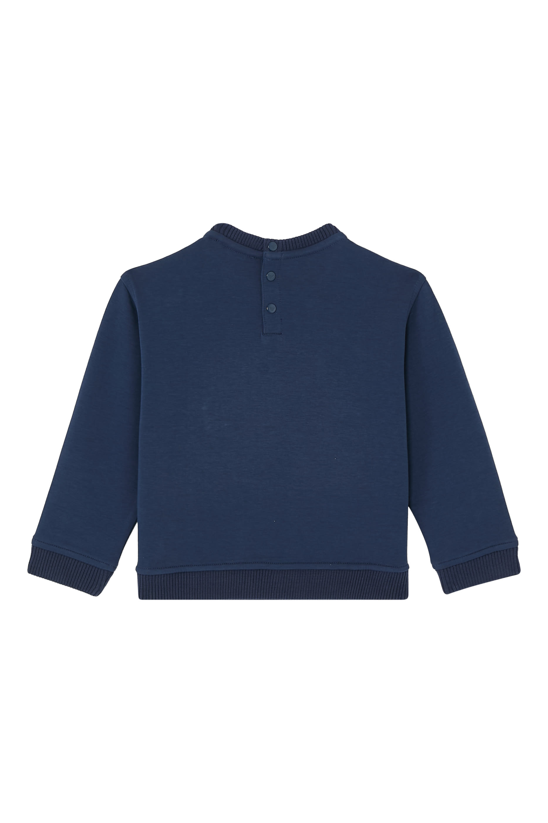 Kids Jersey Graphic Print Sweatshirt