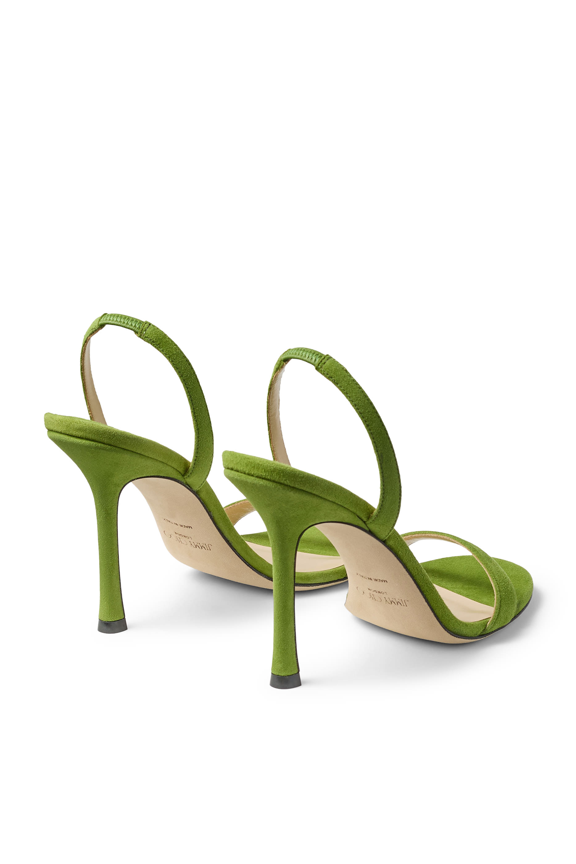 Jenn 100 Suede Heeled Sandals