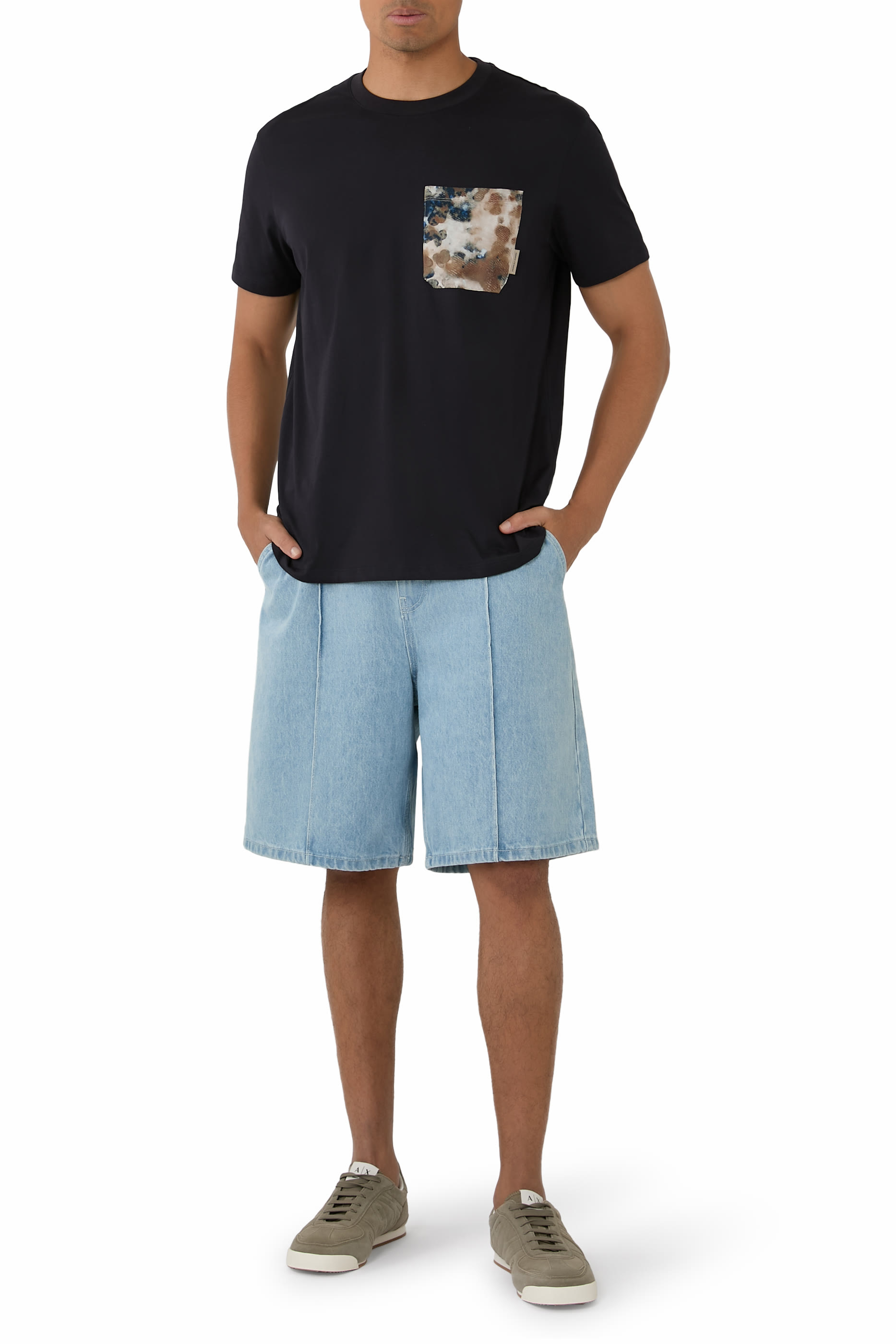 Pocket Print T-Shirt