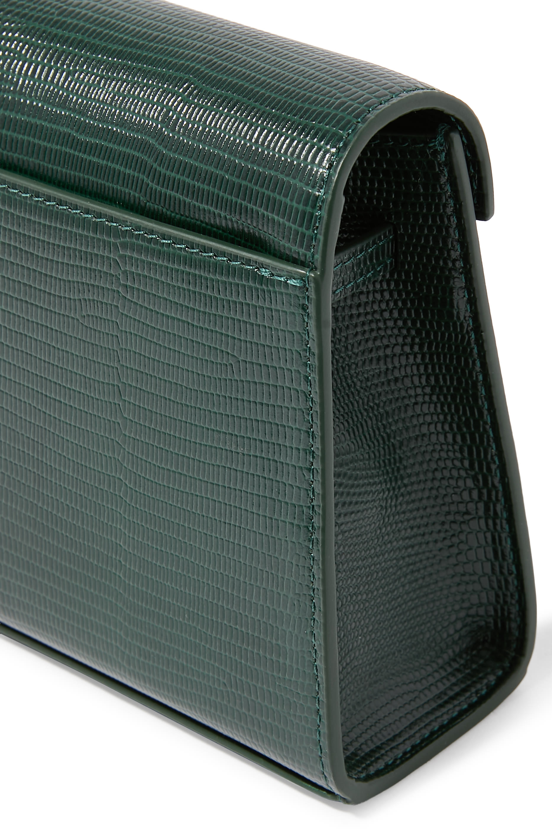 Emerald Lizard Shoulder Bag – Limited Edition