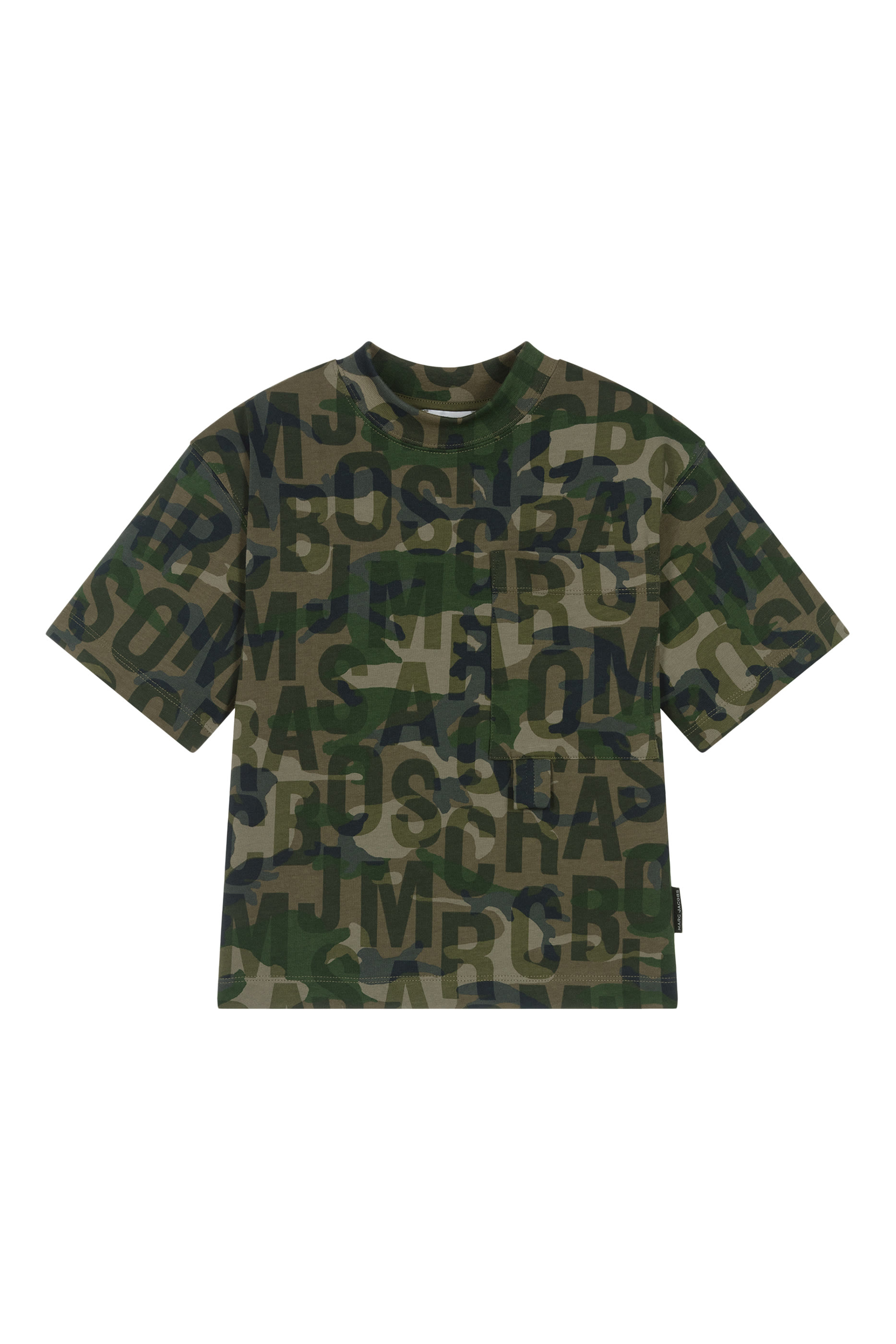 Kids Camouflage Printed T-Shirt