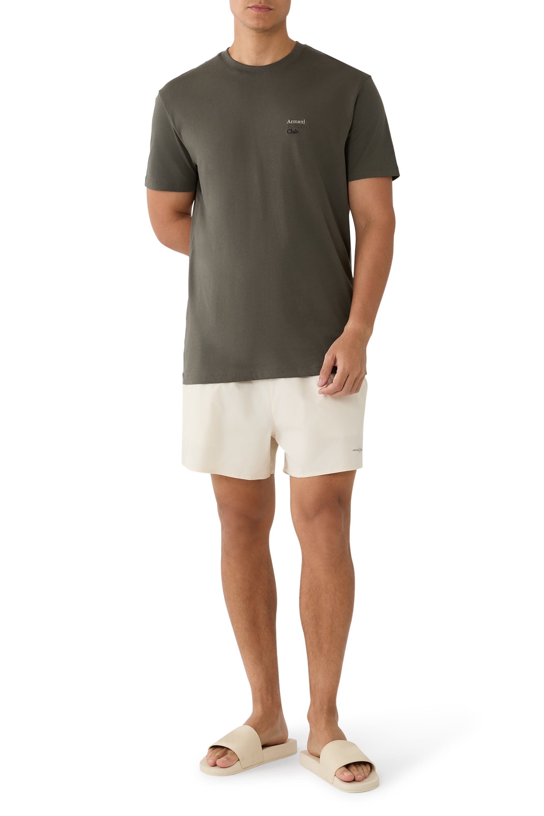 Ibiza AX Logo Lettering T-Shirt