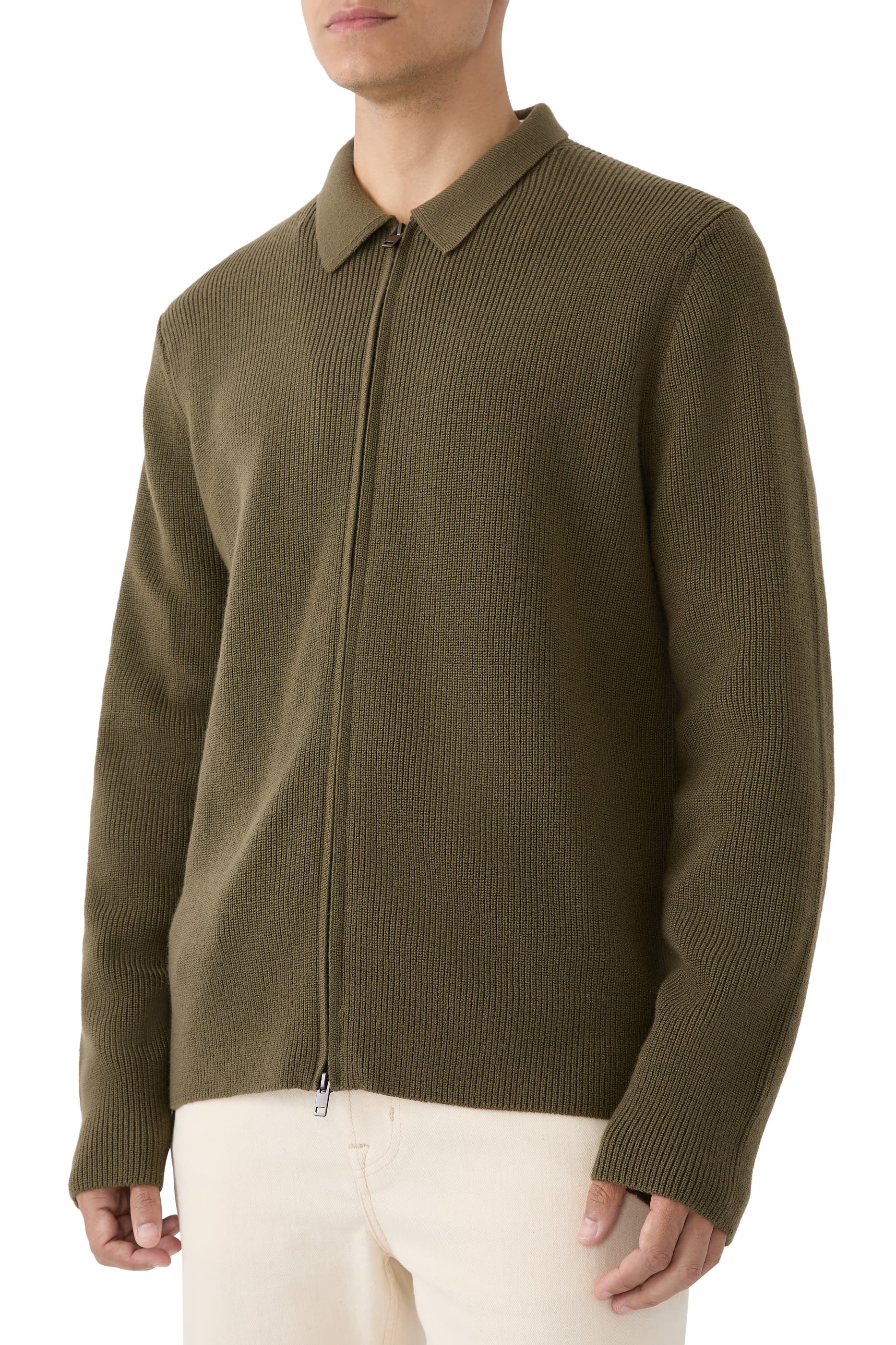 Two-Way Zip-Up Jacket