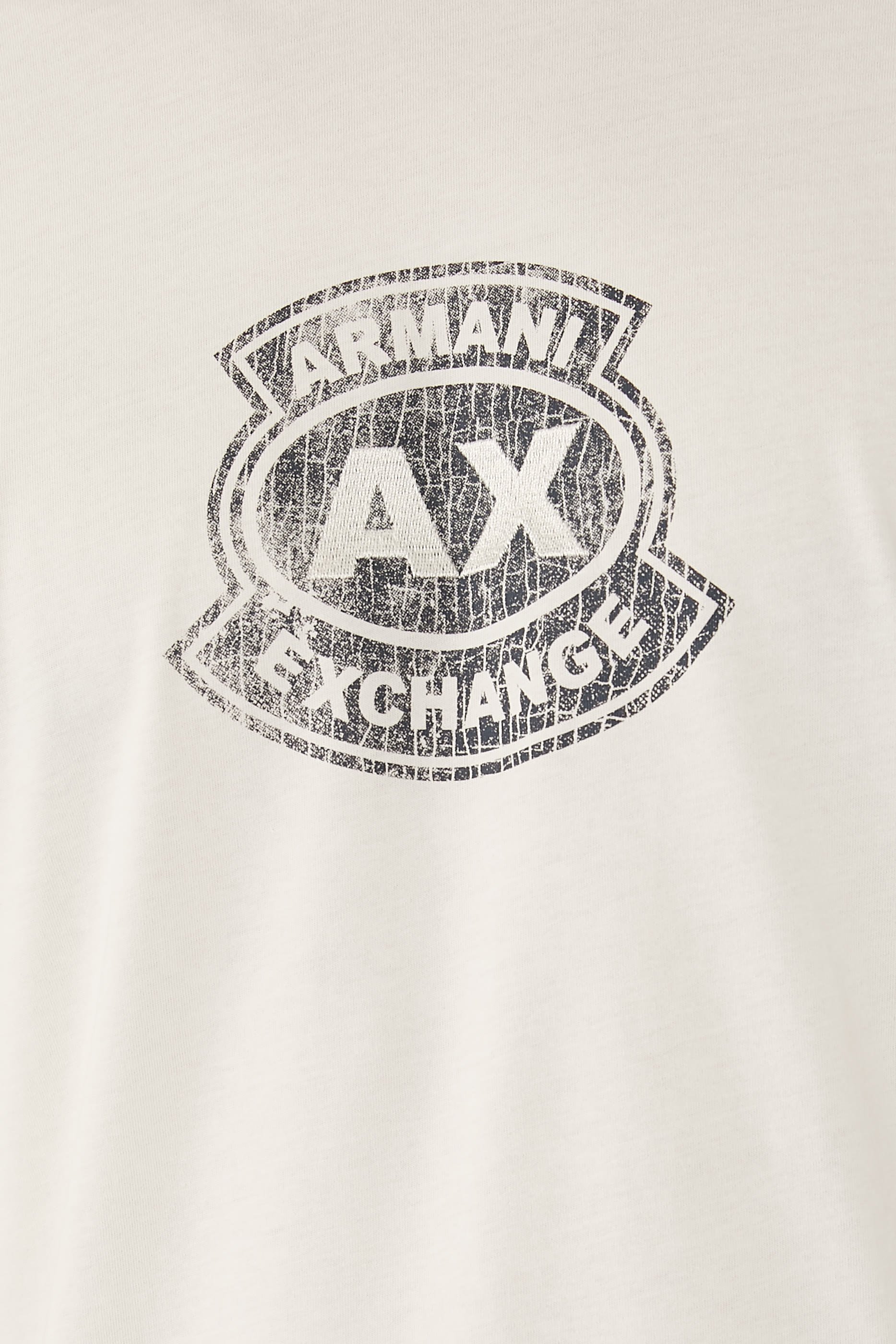 AX Logo Cotton-Jersey T-Shirt