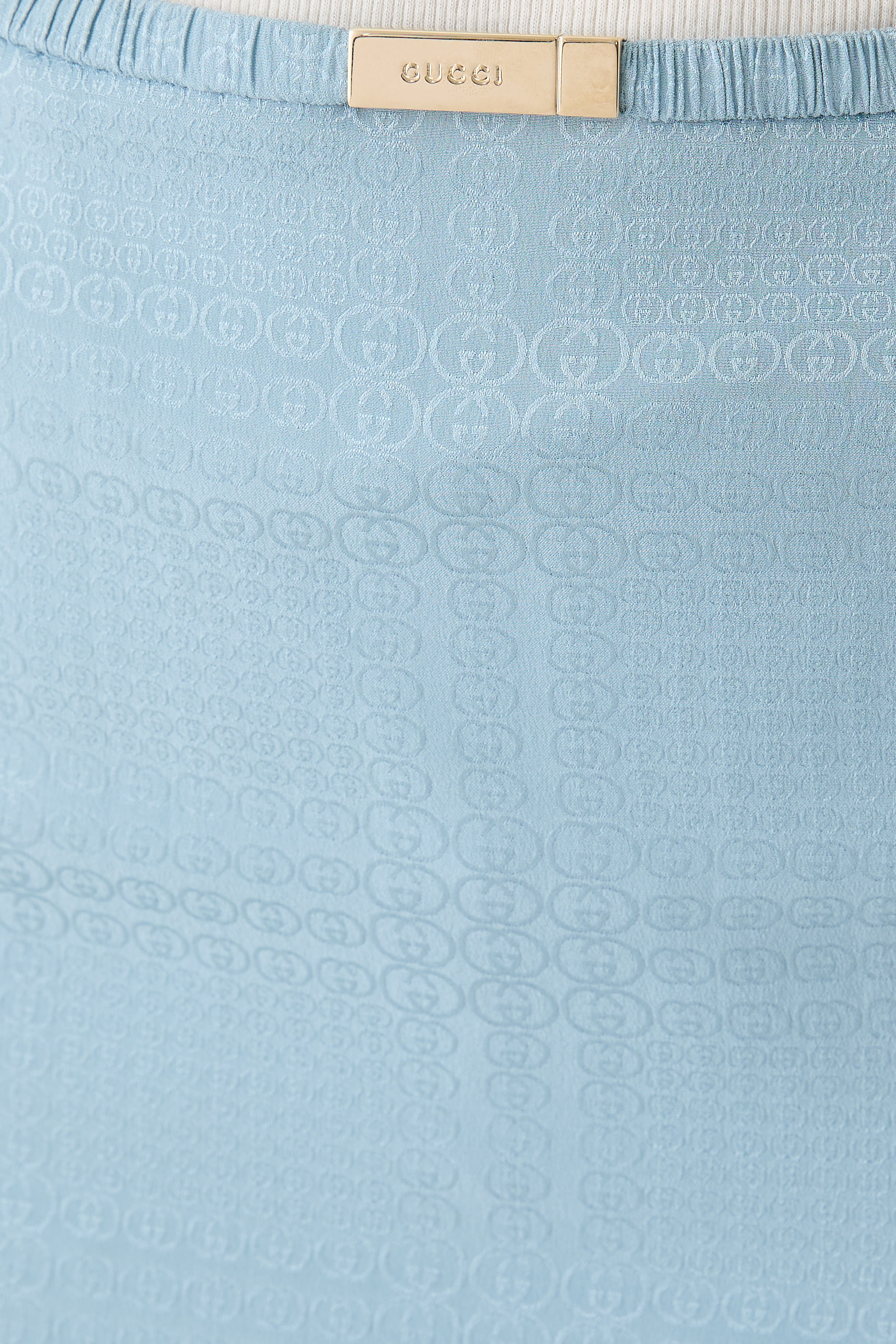 Interlocking G Silk Jacquard Skirt