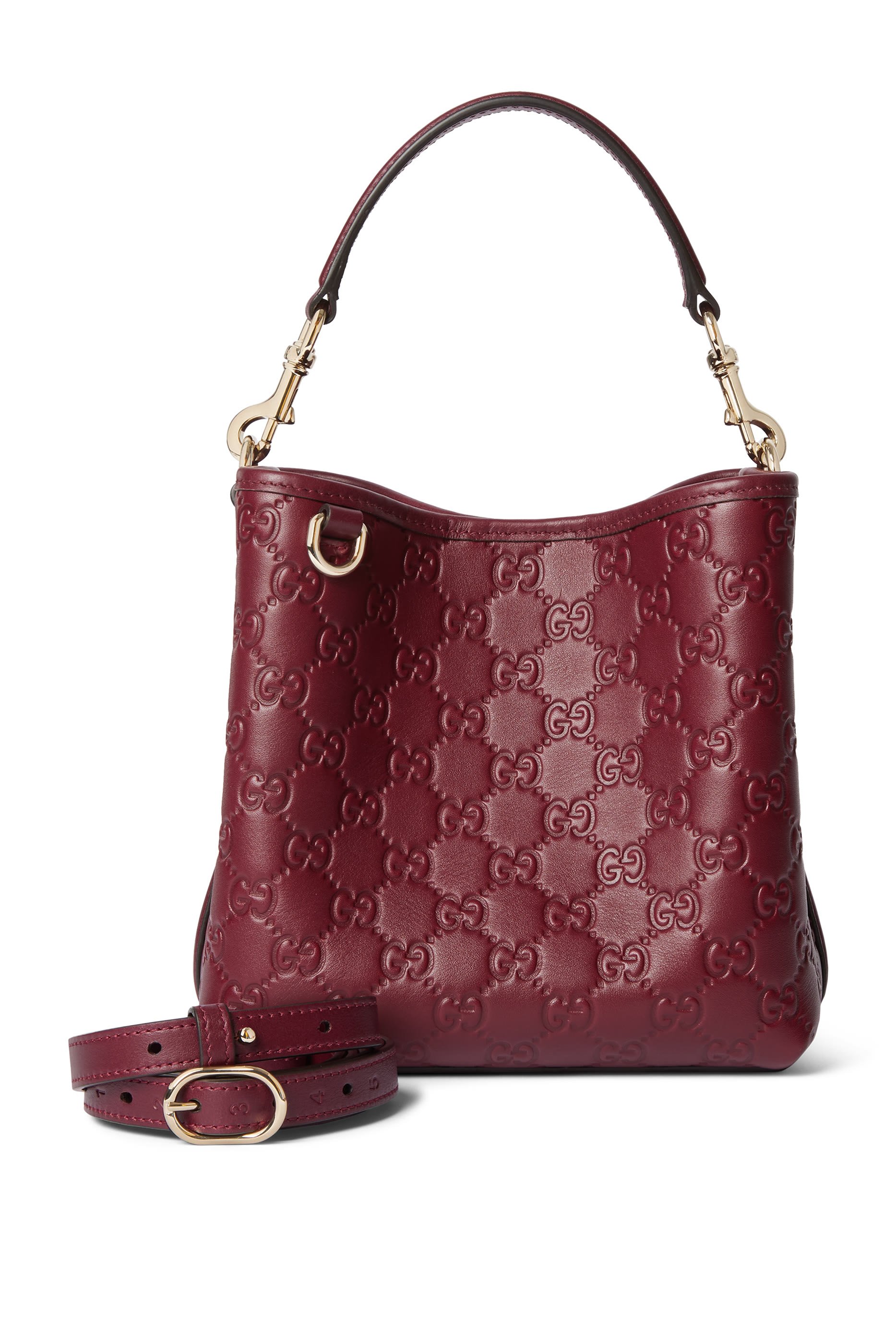 GG Emblem Small Bucket Bag