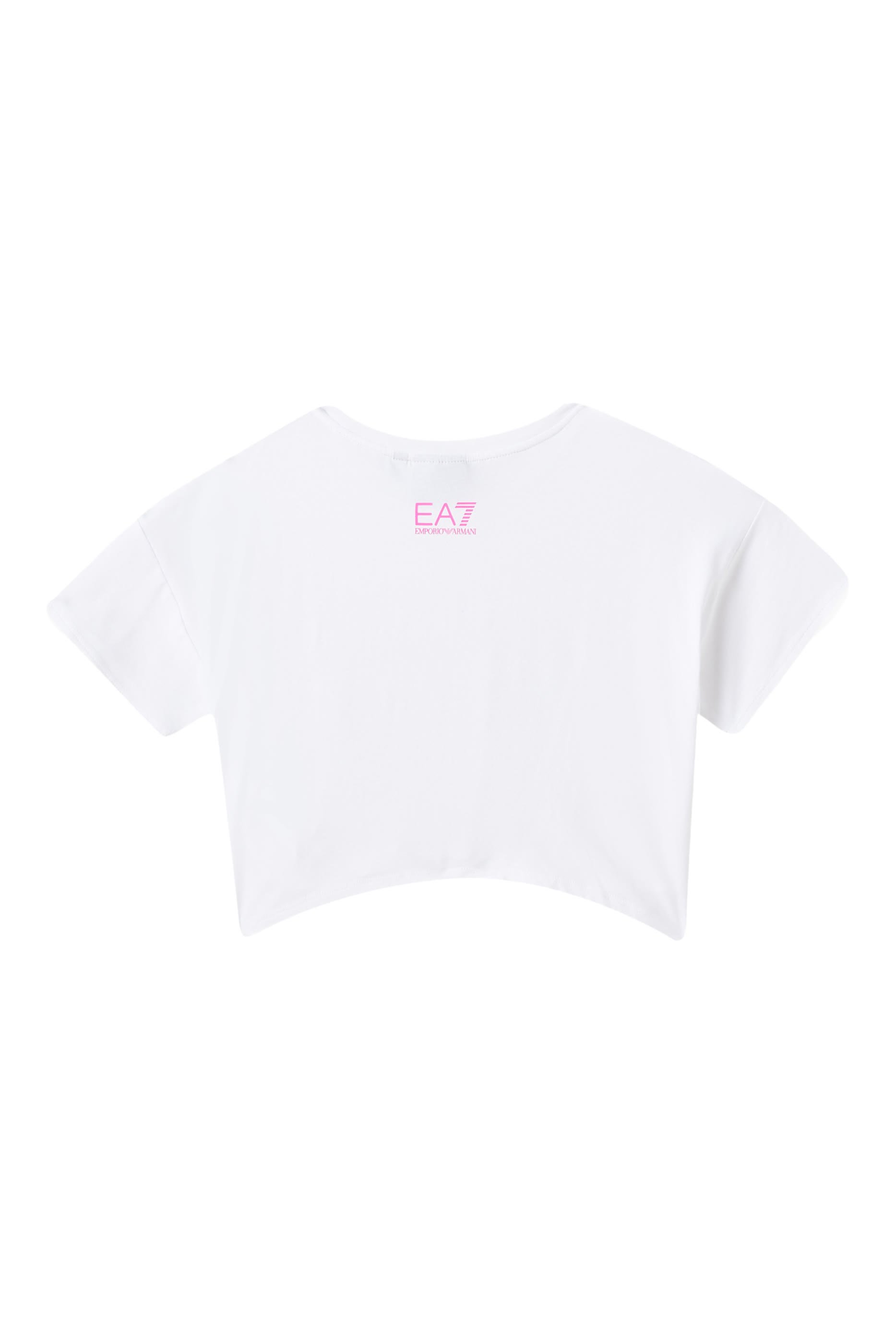 Kids EA7 Logo T-Shirt