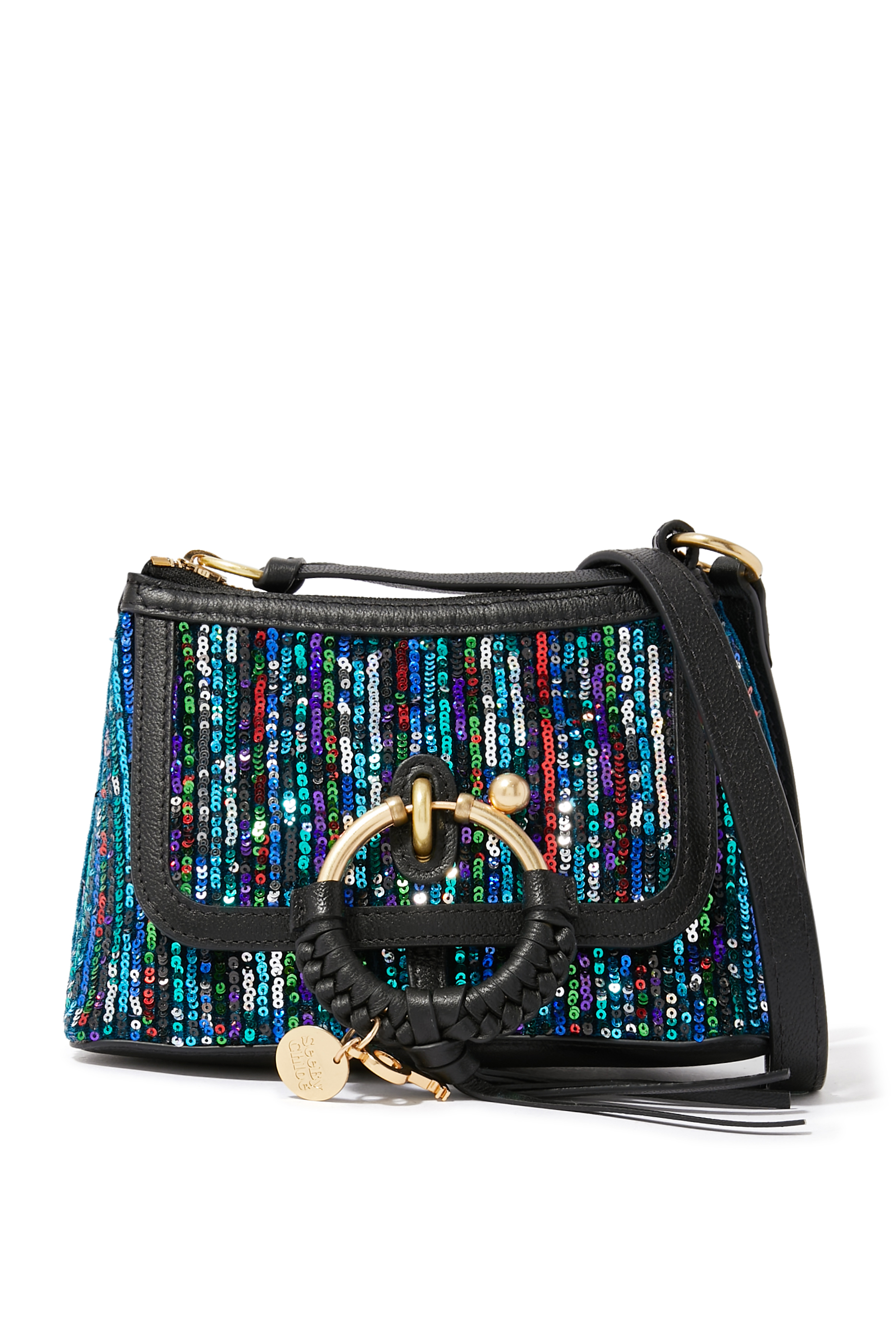 Joan Sequin Mini Crossbody Bag