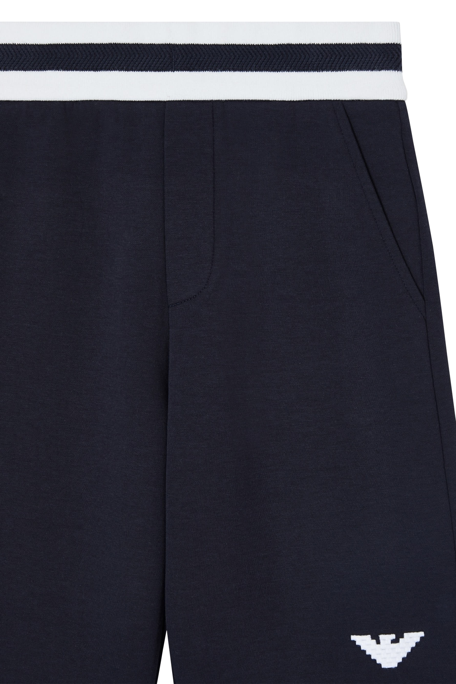 Kids Eagle Logo Side Detail Shorts