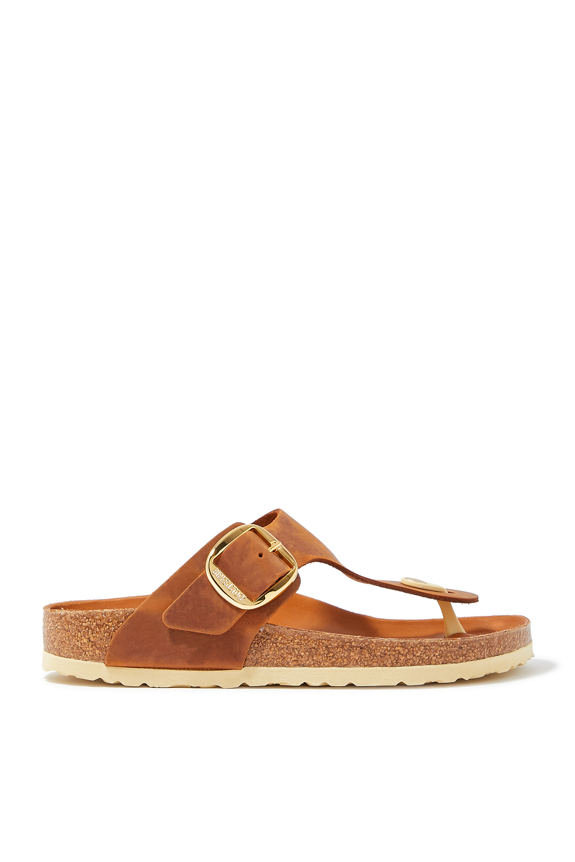 Gizeh Big Buckle Thong Sandals