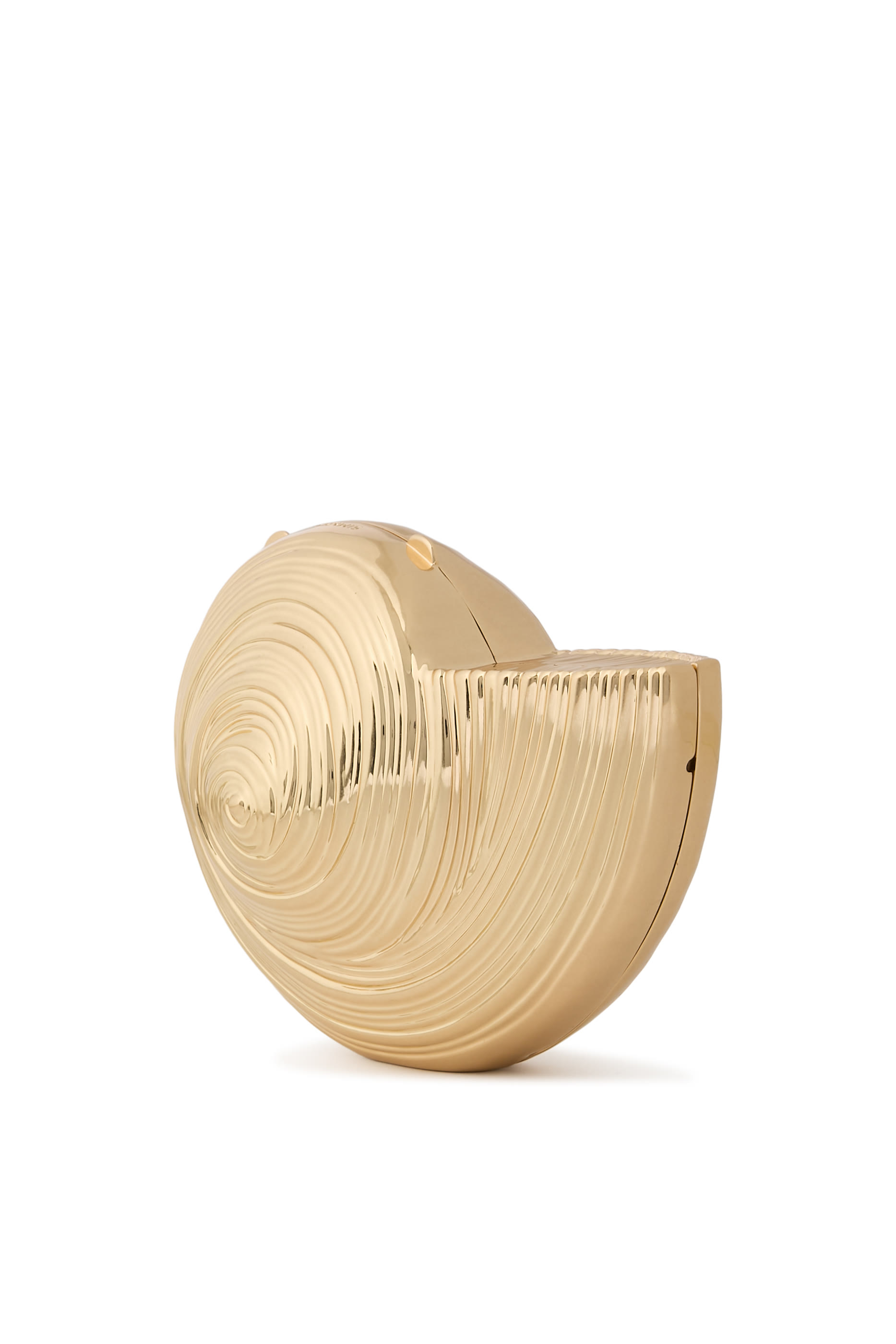 Marion Metal Shell Clutch Bag