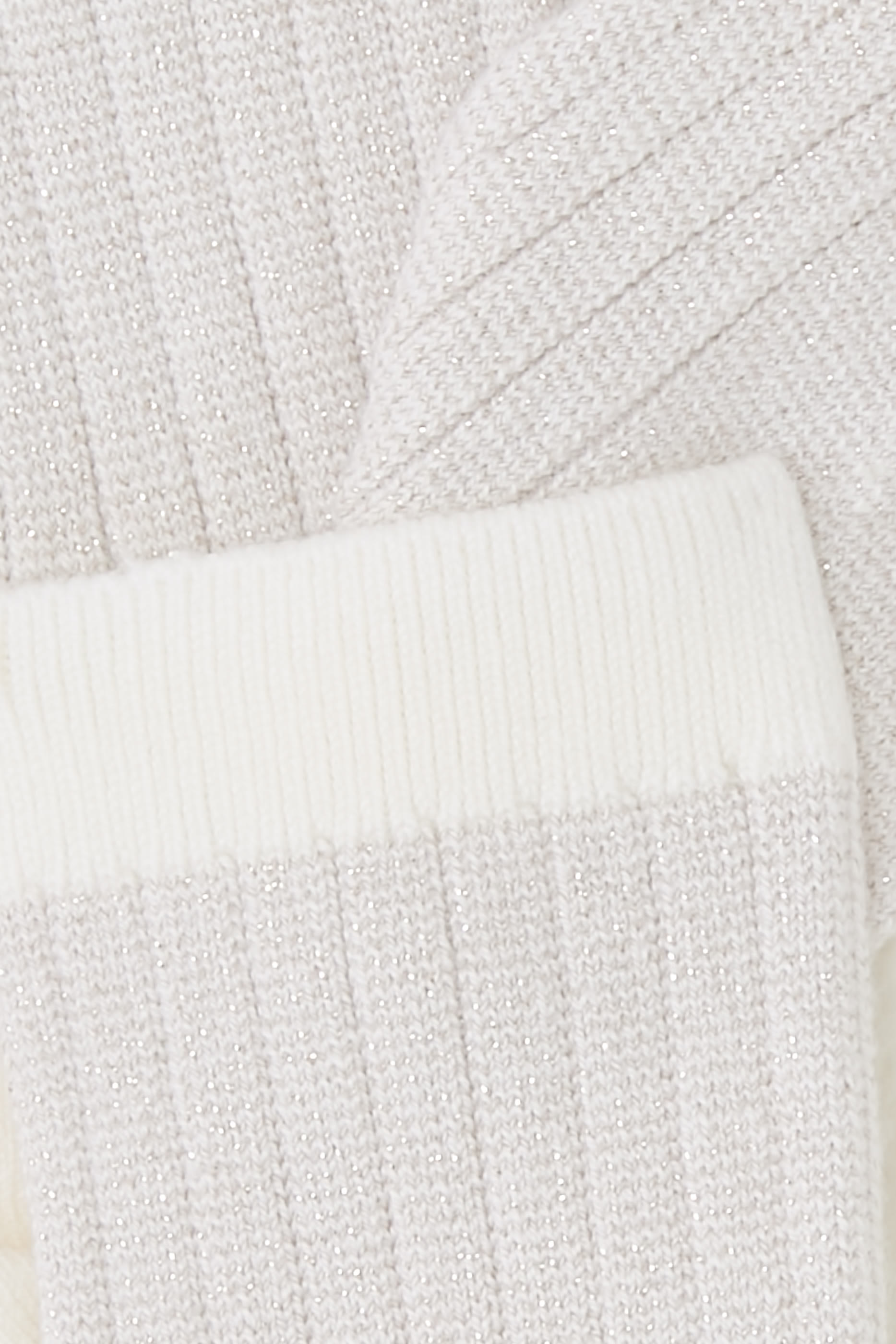 Kids Victoire Glitter Ribbed Crew Socks
