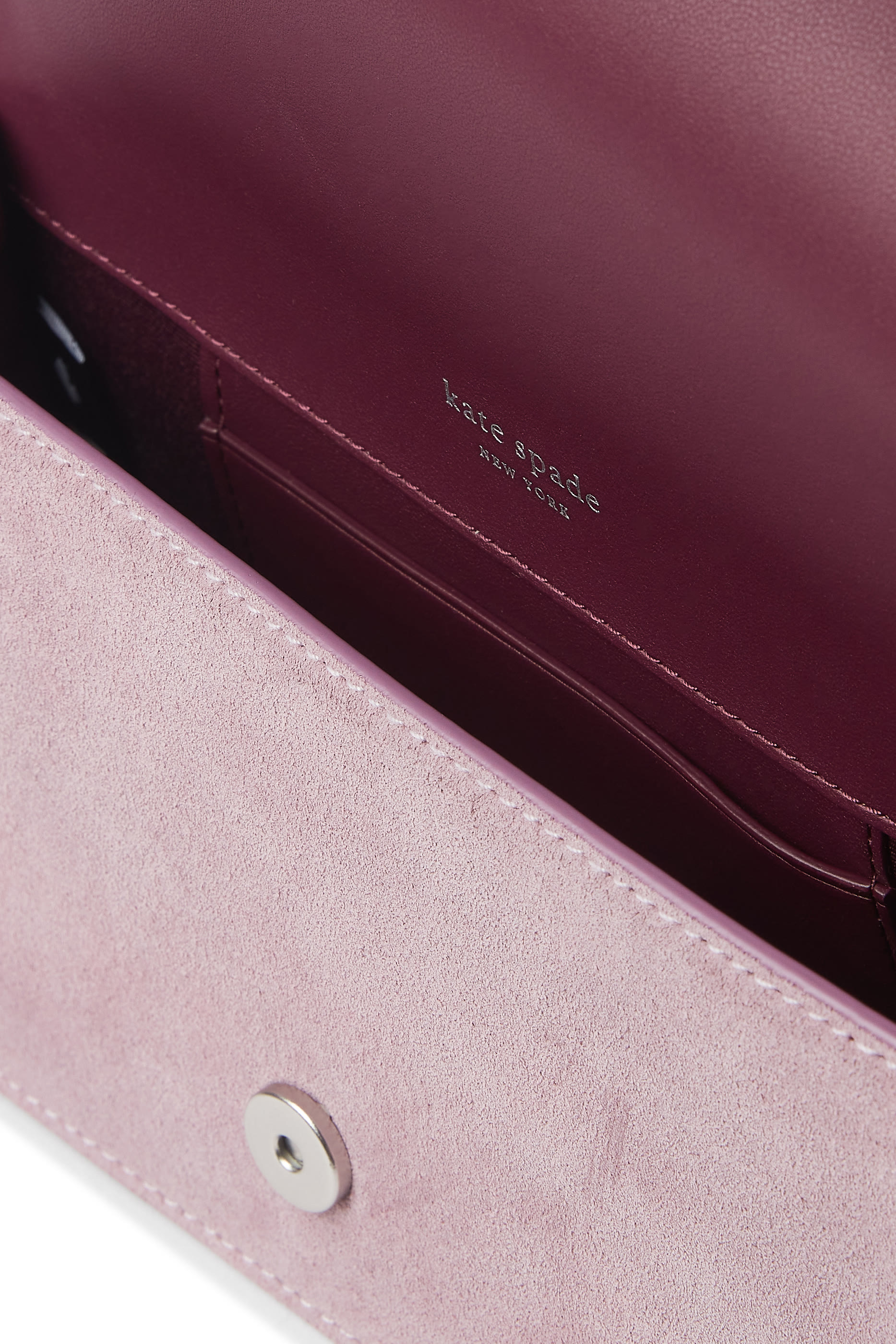  Deco Suede Mini Crossbody Bag 