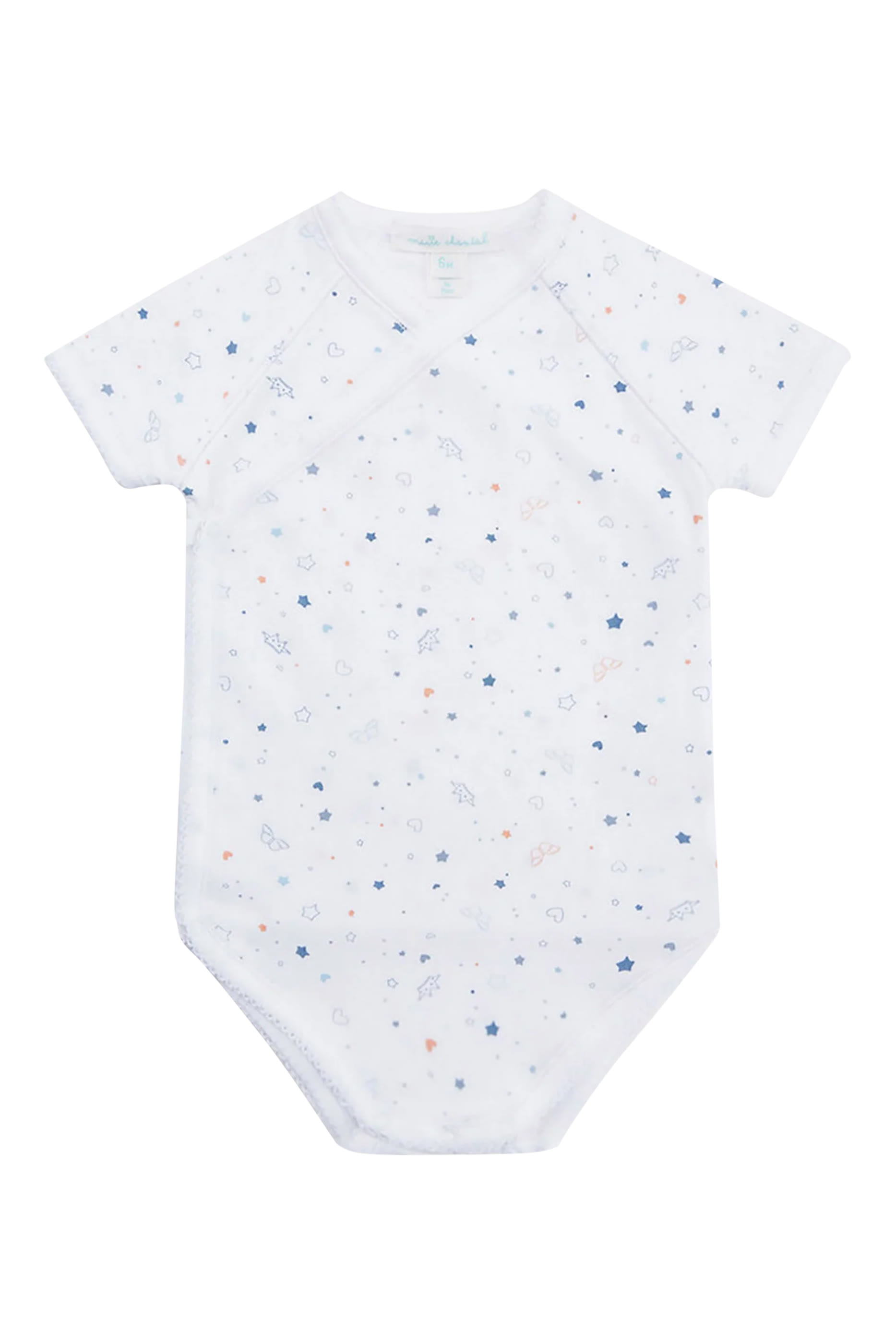Kids Star & Crown Wrap Onesie