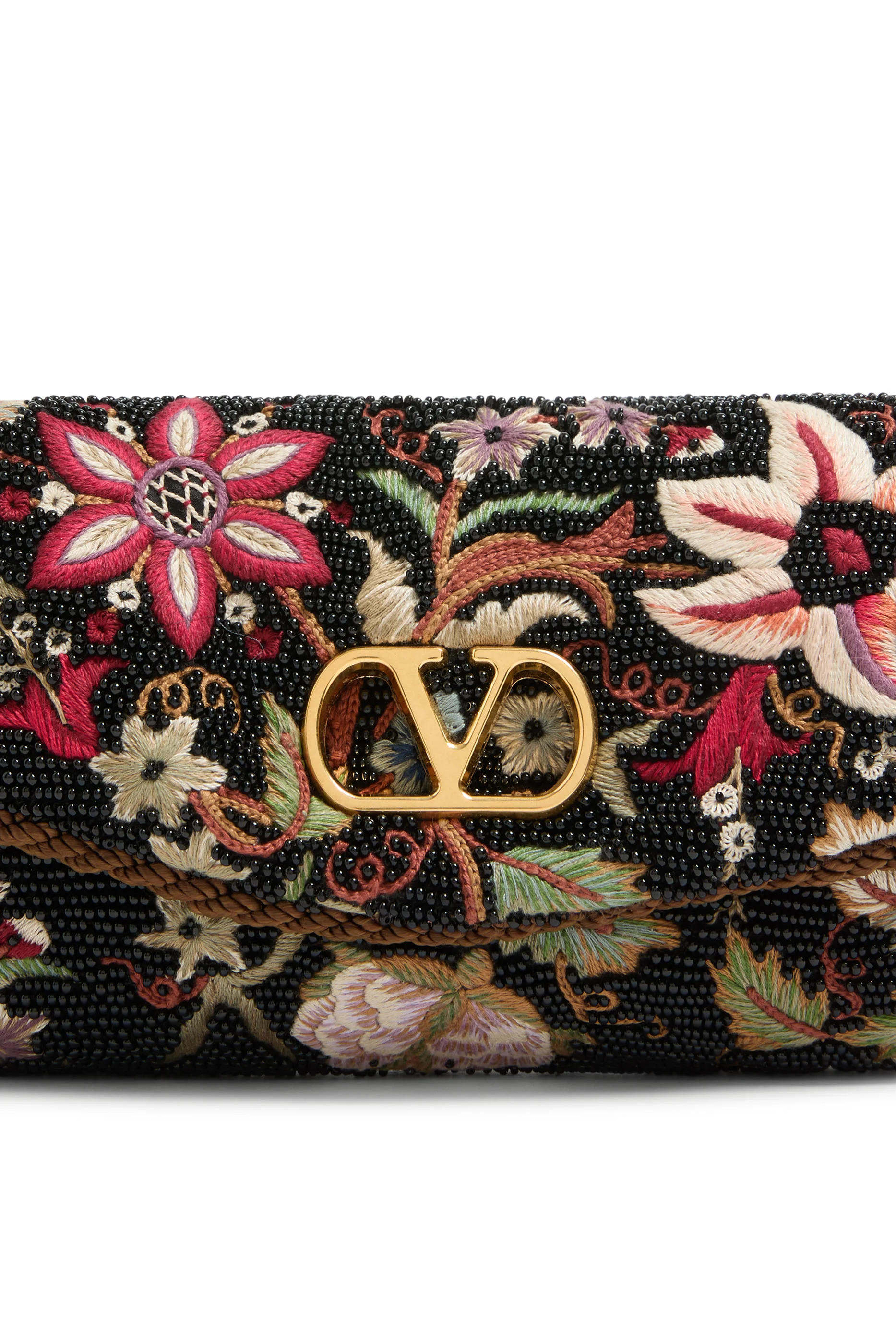 Vain Soft Embroidered Small Shoulder Bag