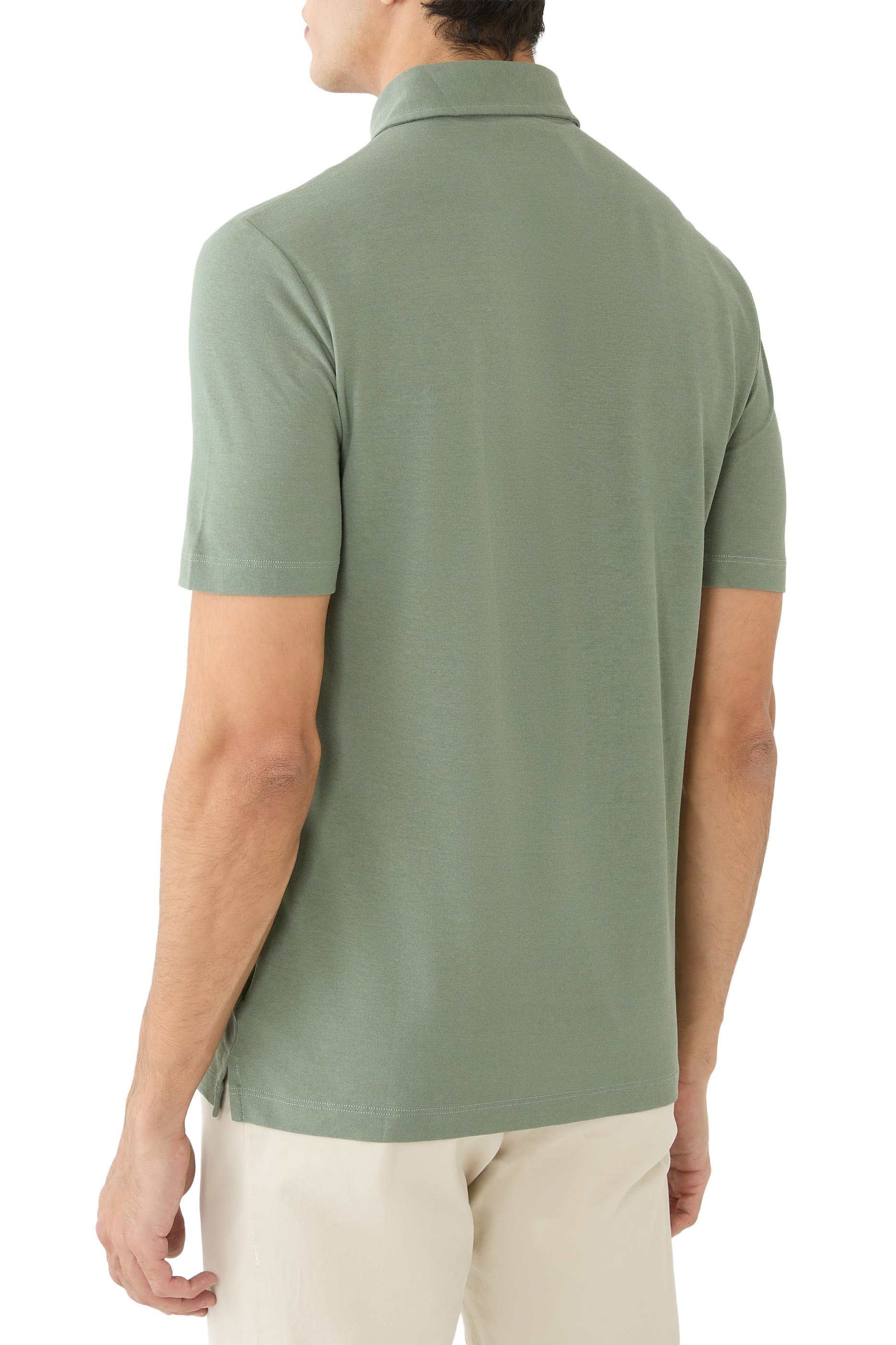 Zanone Slim-Fit Organic IceCotton Polo Shirt