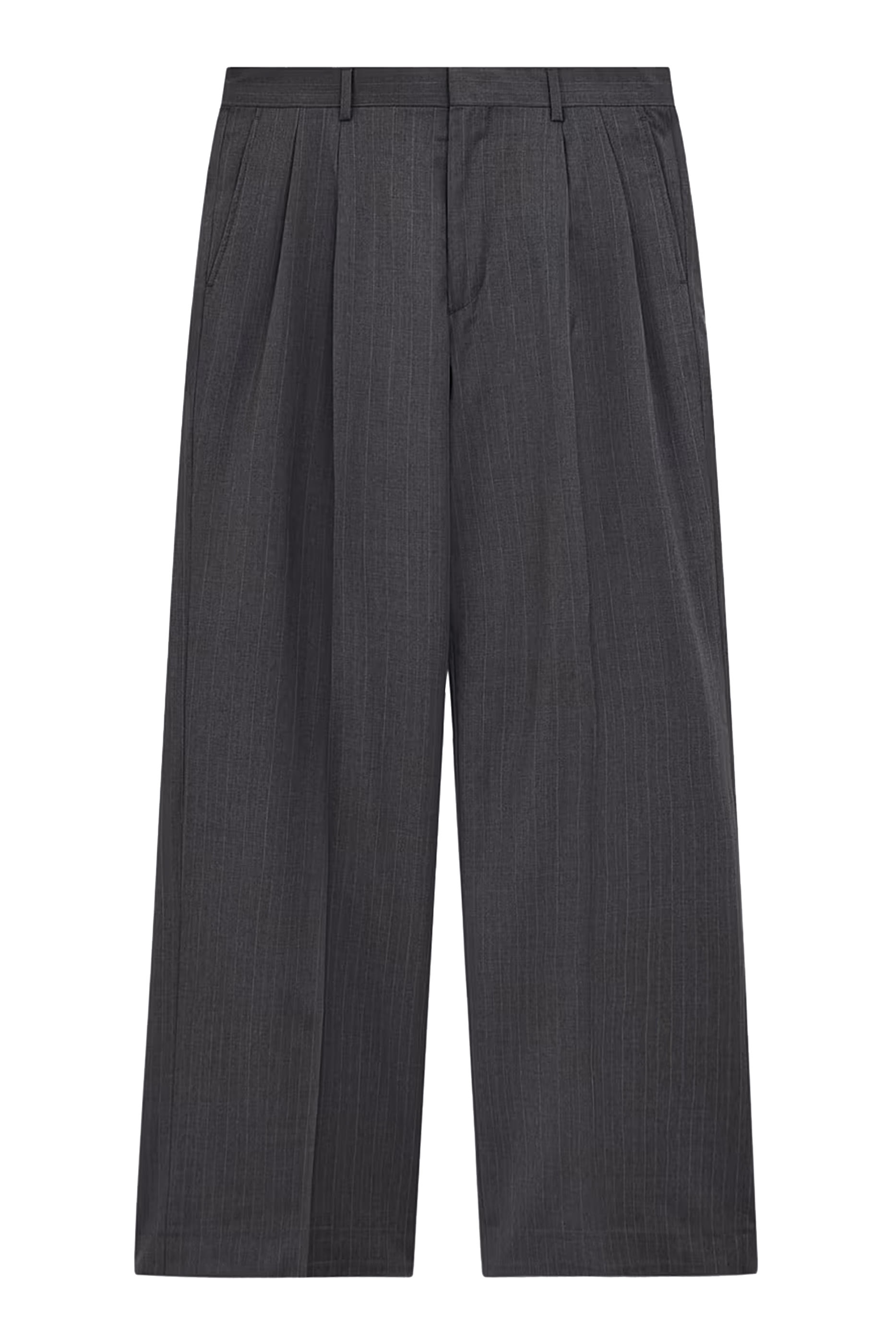 Wide Pleated Trousers