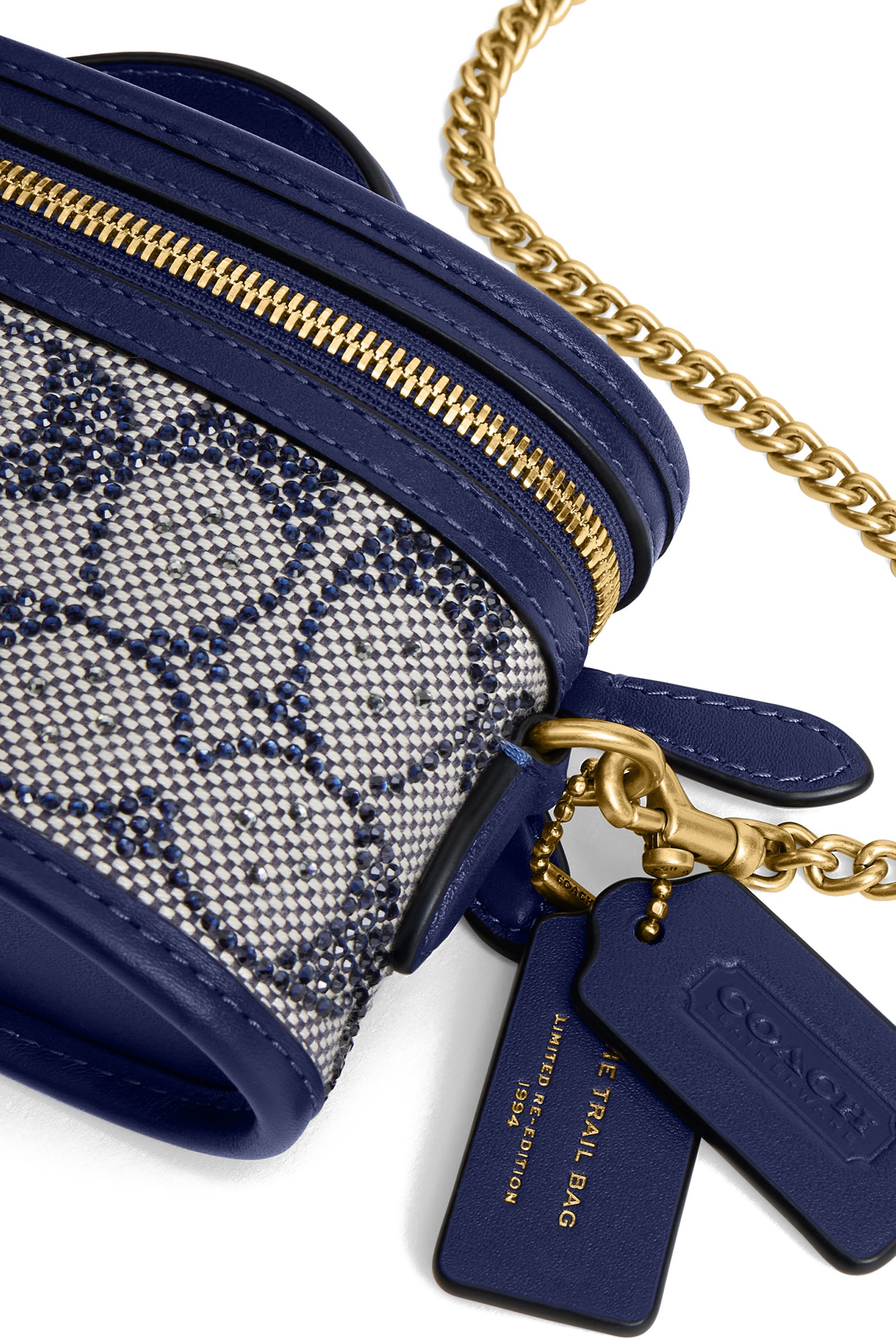Crystal Signature Jacquard Trail Bag 15