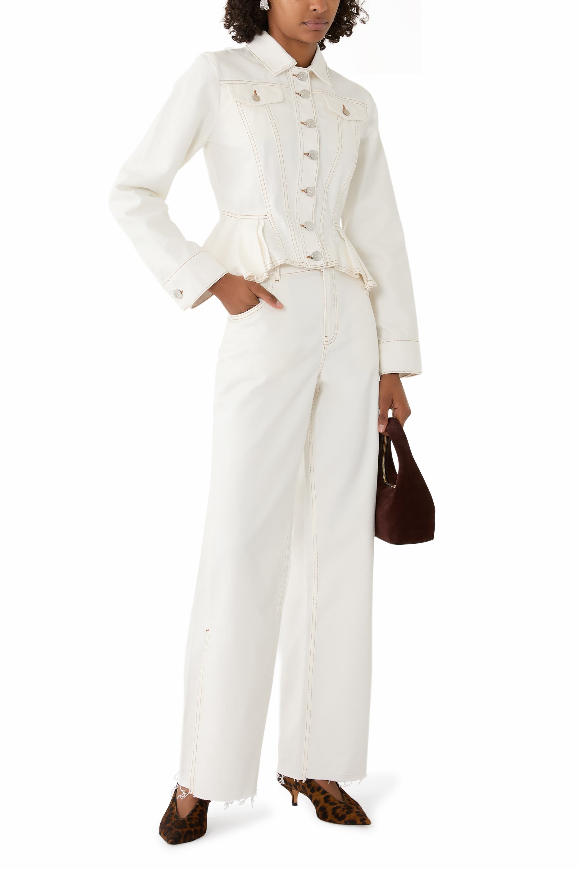 High-Rise Wide-Leg Pants 