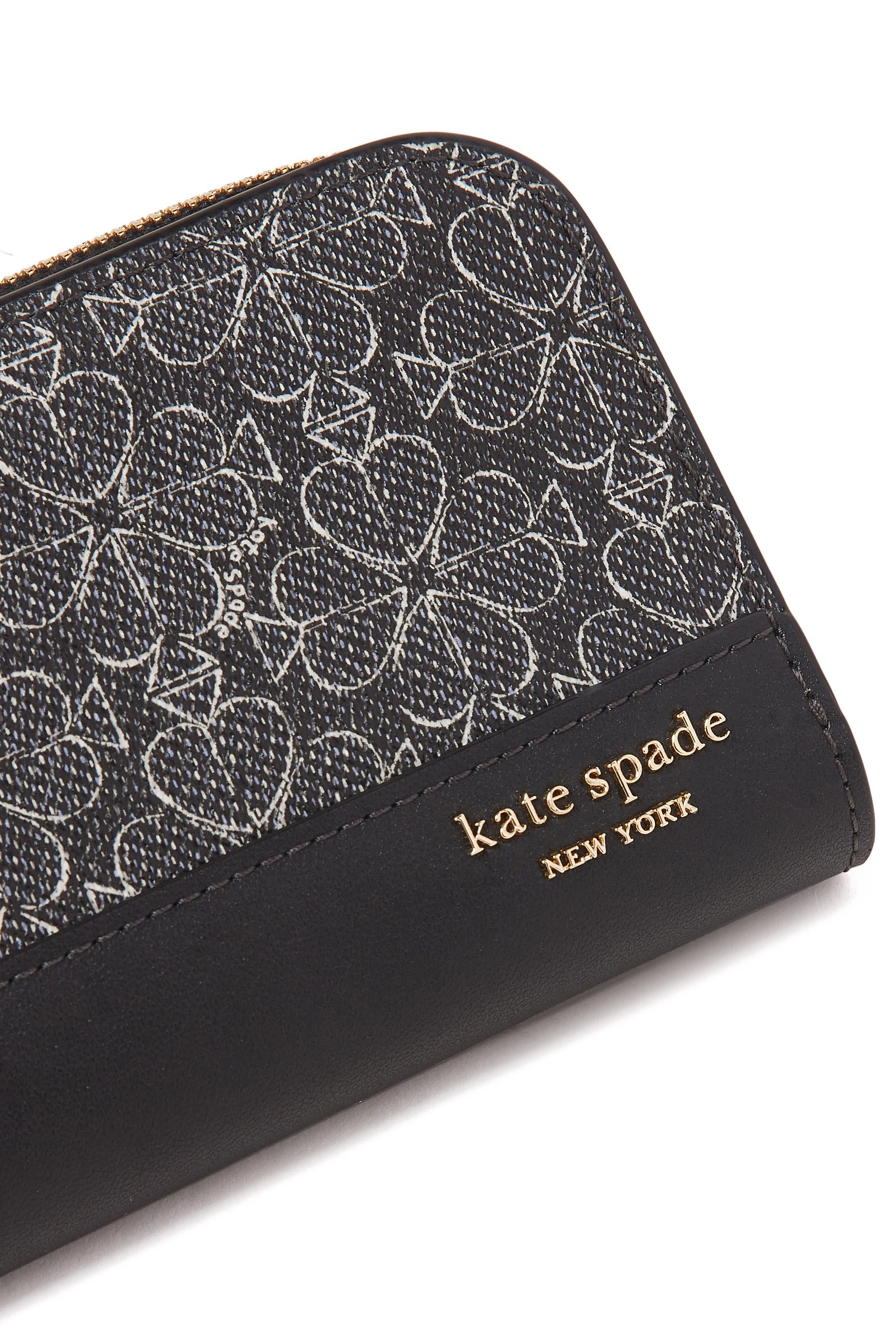 Spade Flower Small Compact Wallet