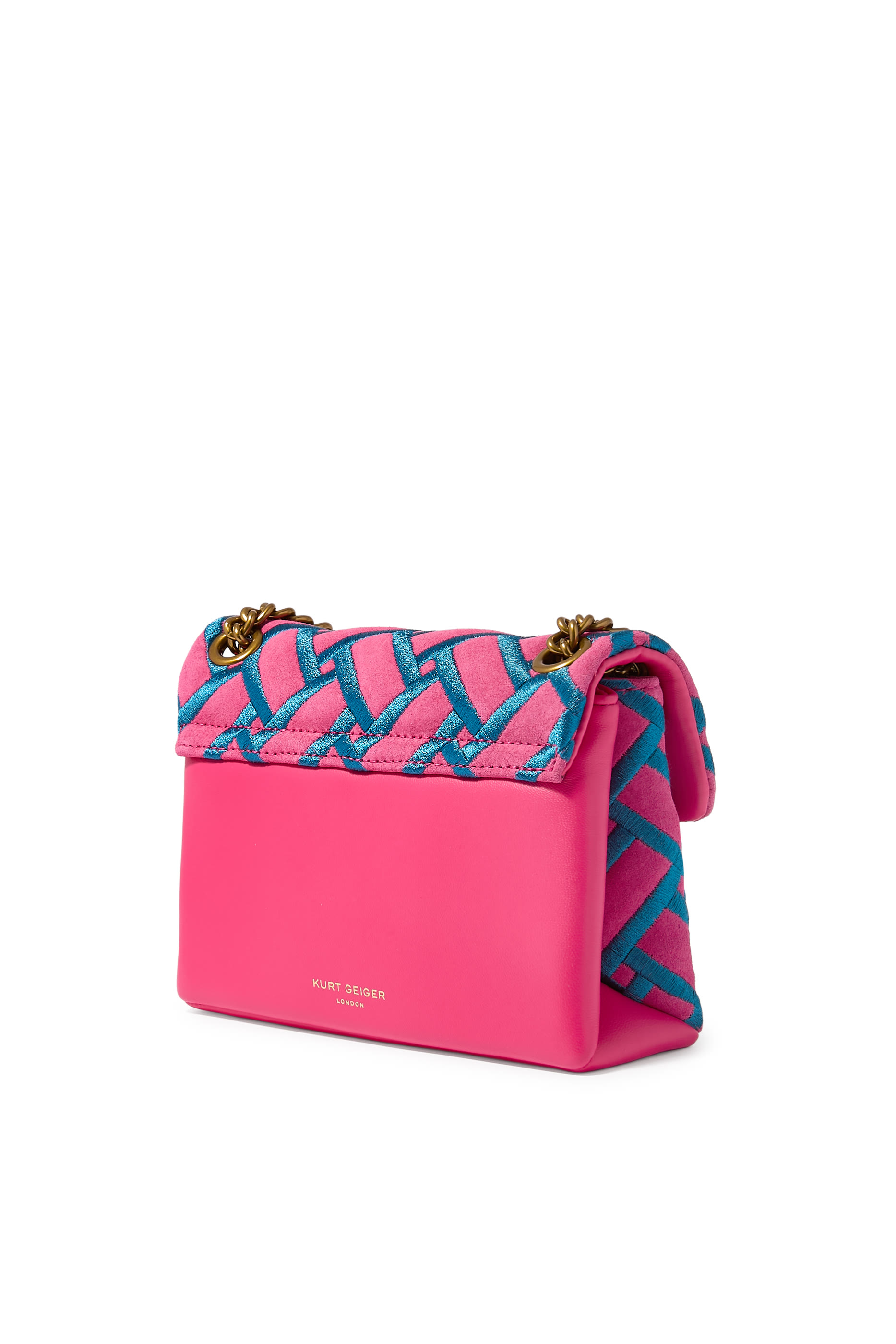 Mini Kensington Suede Shoulder Bag