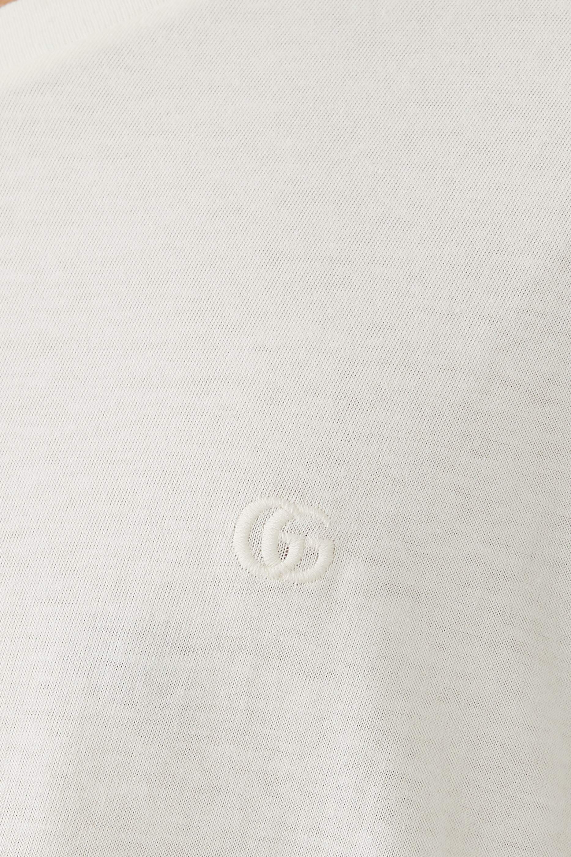 V-Neck Cotton Jersey T-Shirt