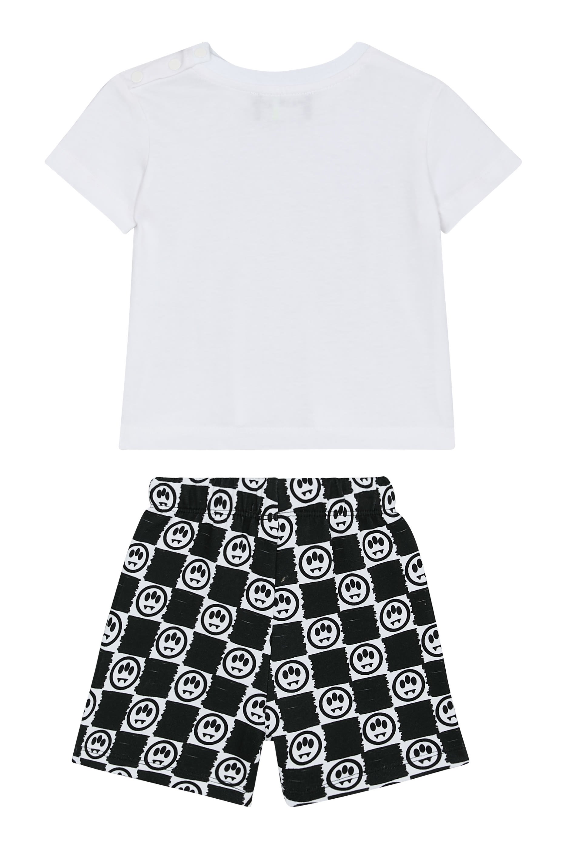 Kids Cotton Printed T-Shirt & Shorts Set