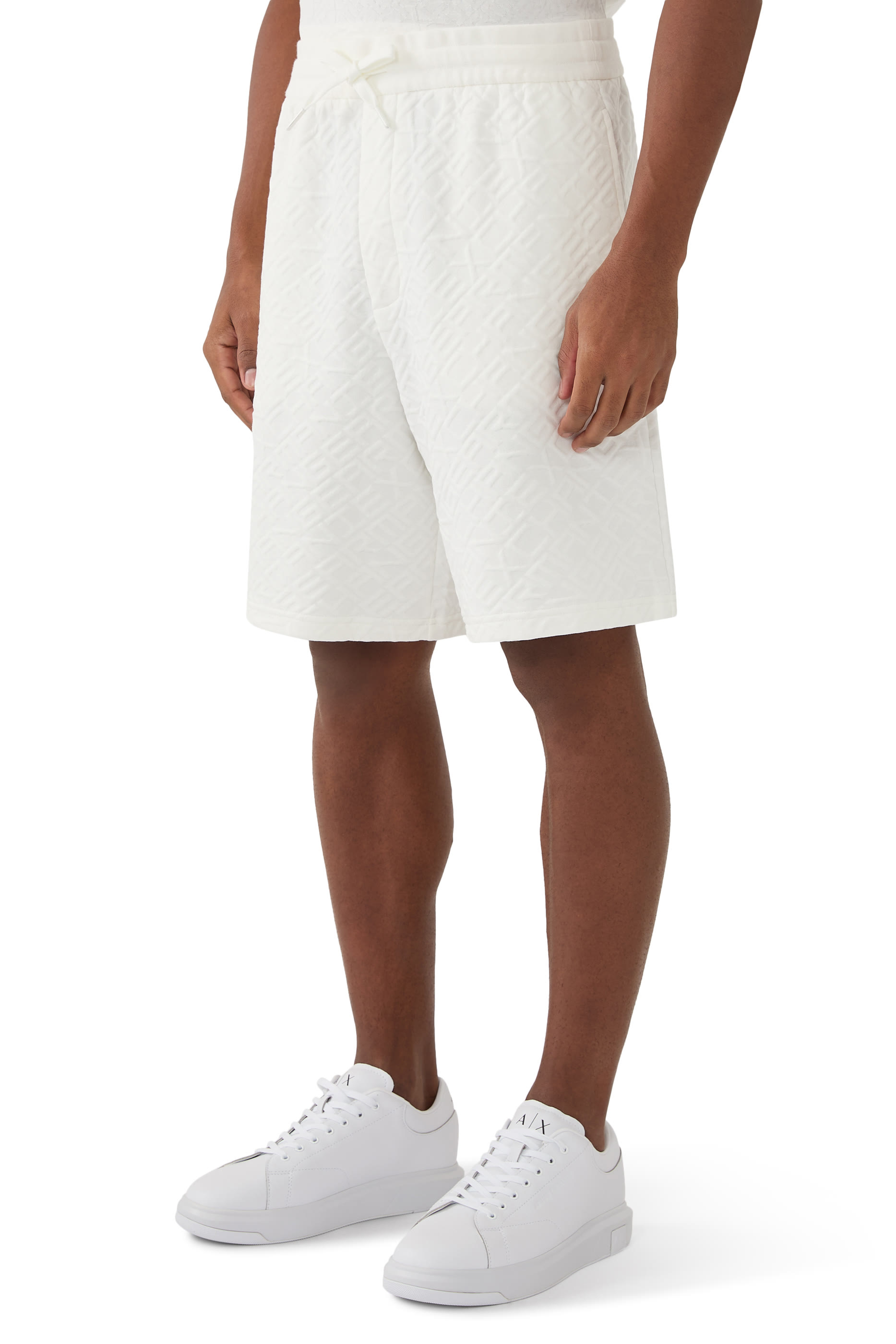 All Over Logo Lettering Shorts 