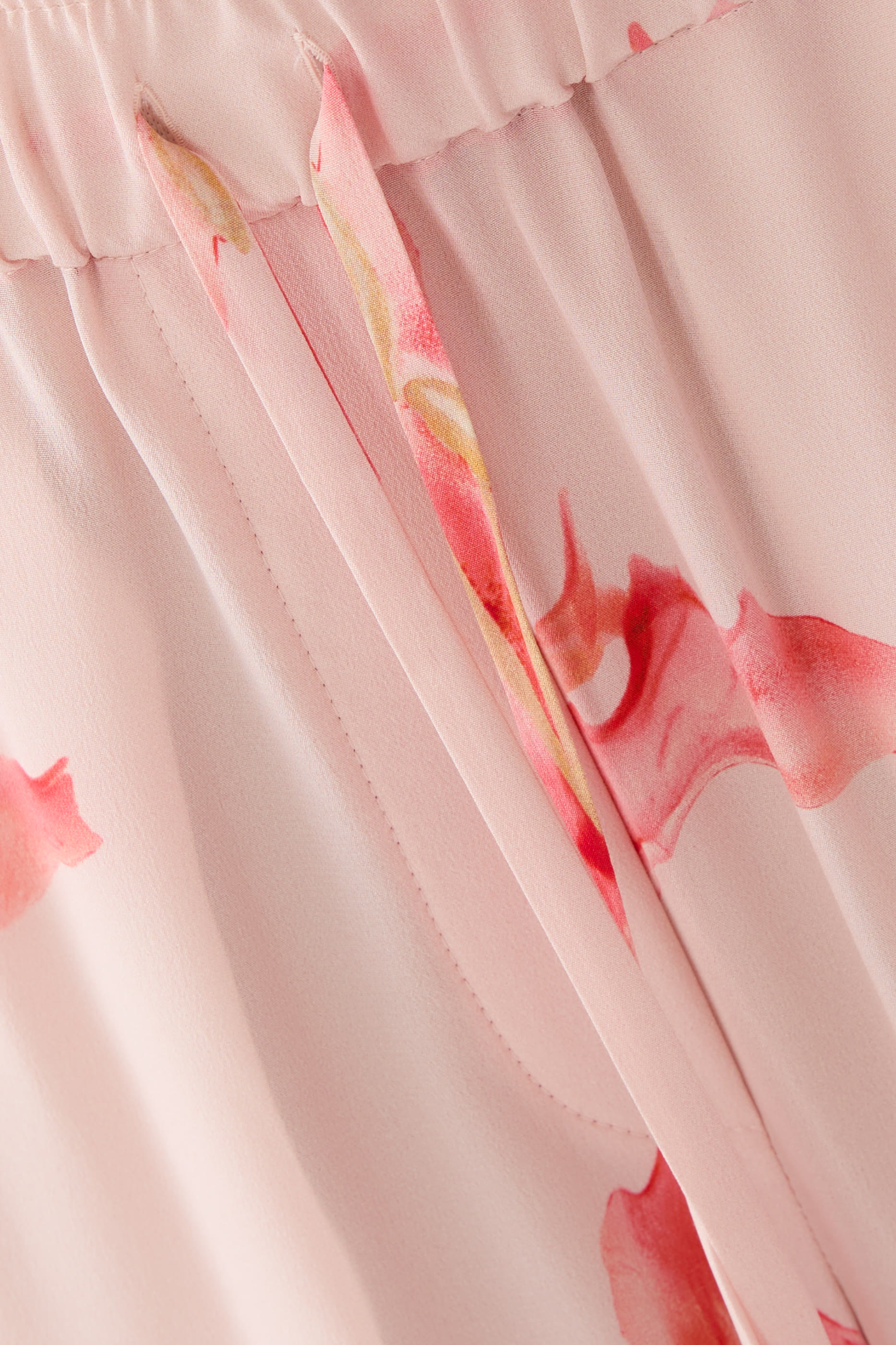 Flame Lily Print Pajamas