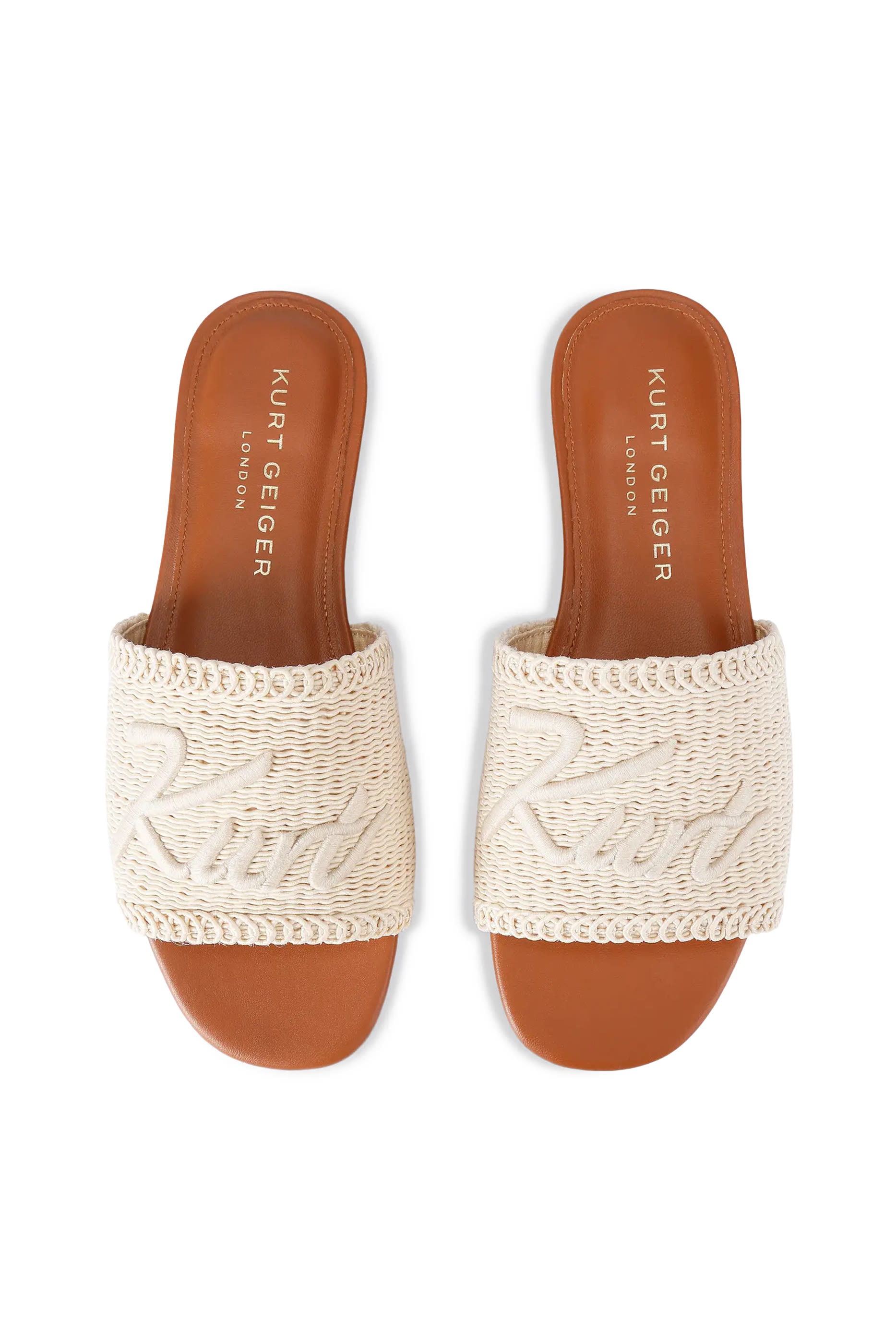 Kurt Woven Flat Sandals 