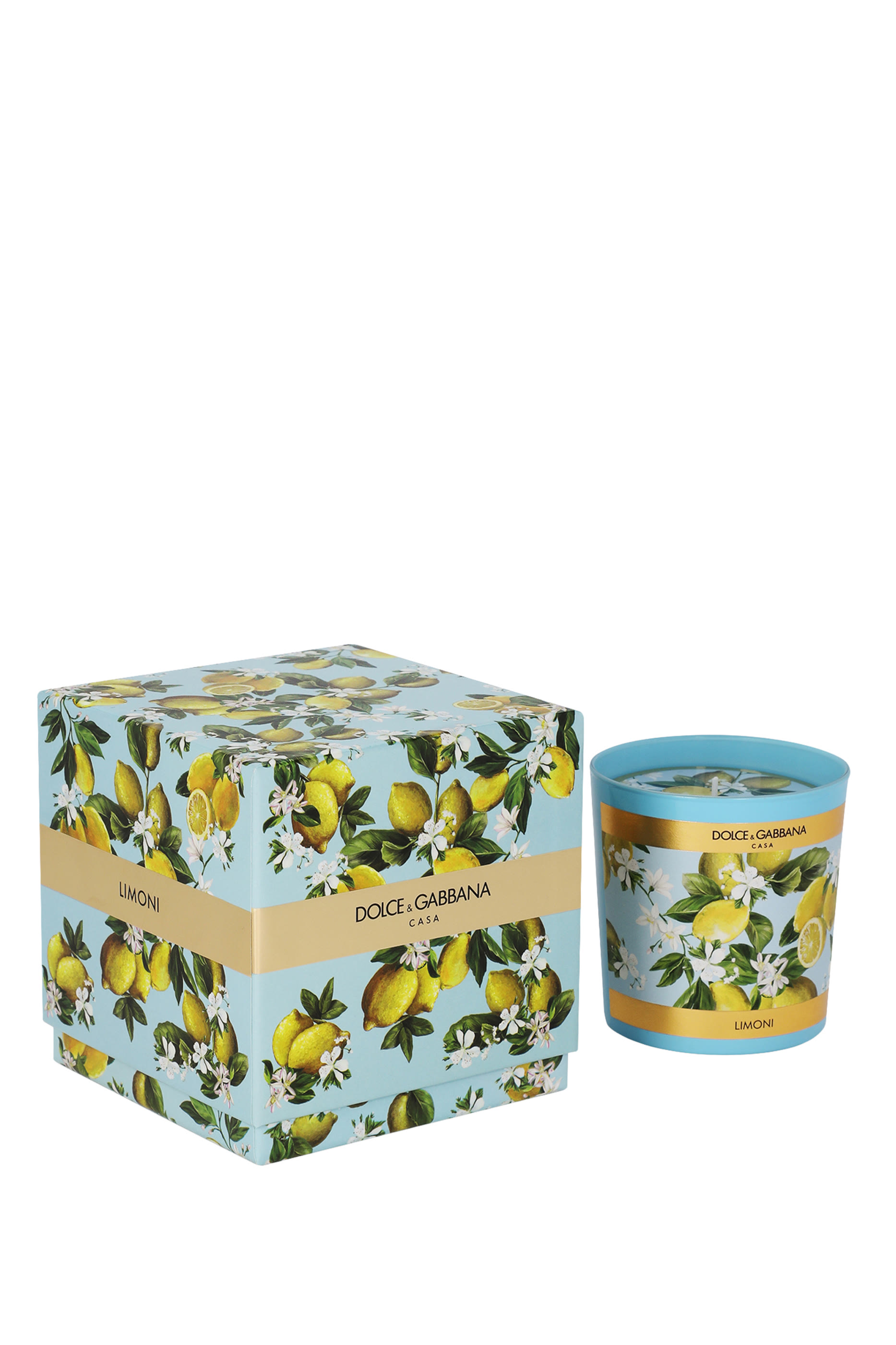 D&G Logo Scented Candle &ndash; Lemon 